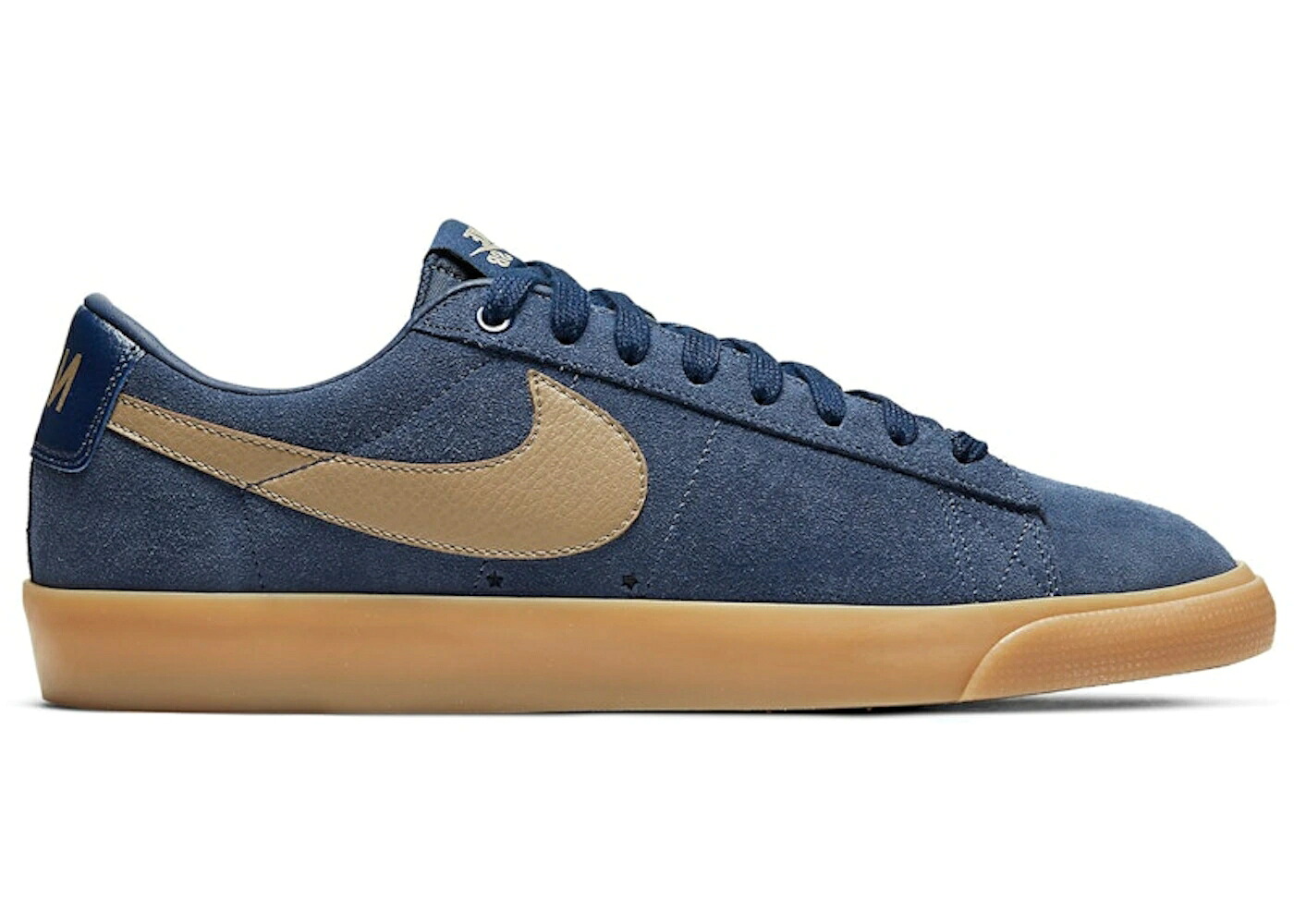 ナイキ エスビー ブレイザー 紺色 米国海軍 赤銅色 赤銅色 スニーカー メンズ NIKE SB BLAZER LOW GT NAVY GUM / MIDNIGHT NAVY GUM LIGHT BROWN