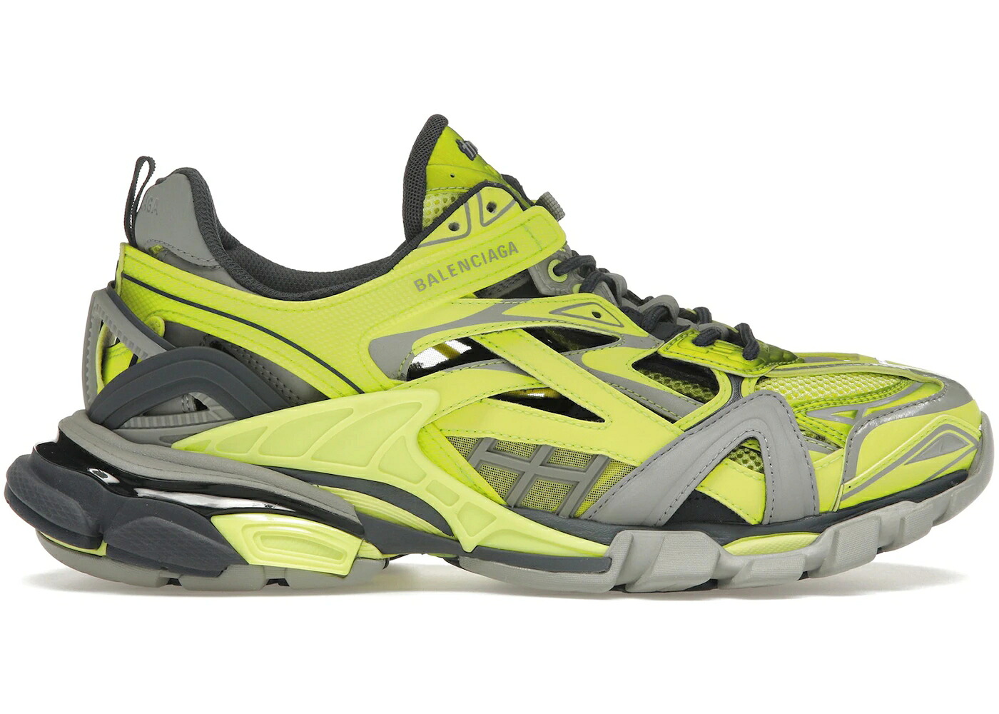 バレンシアガ 緑 緑であること 薄墨色 薄墨色 TRACK.2 スニーカー メンズ BALENCIAGA GREEN GREY / GREEN GREY