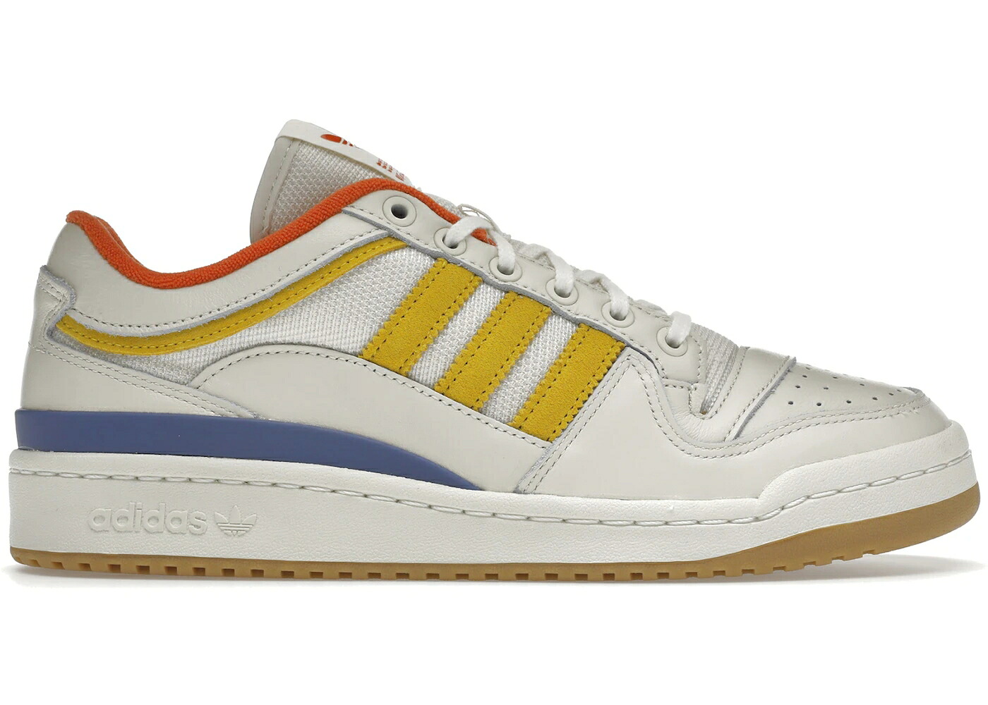 アディダス フォーラム 黄色 イエロー 白色 ホワイト スニーカー メンズ ADIDAS FORUM LOW WOOD YELLOW / WHITE OFF WHITE YELLOW ALTERED