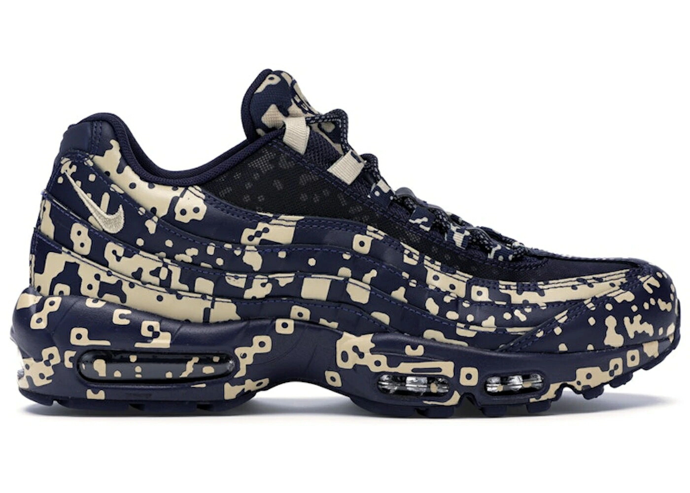 ナイキ マックス 青み 青色 大気圏マックス スニーカー メンズ NIKE AIR MAX 95 CAV EMPT BLACKENED BLUE / BLACKENED BLUE DESERT ORE