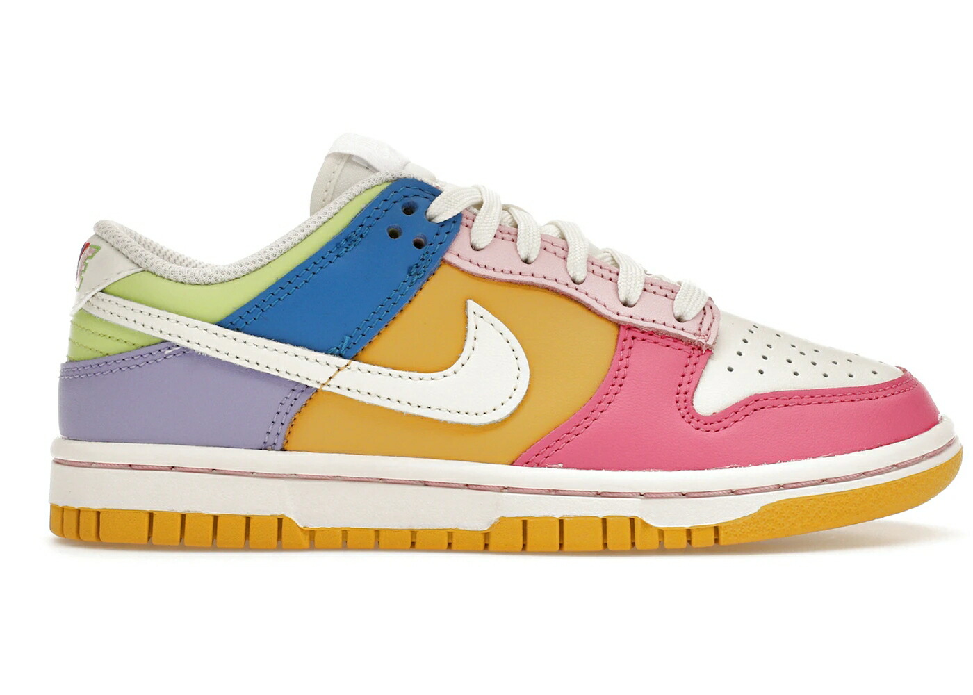 ナイキ ダンク ダンクロー WOMEN'S スニーカー レディース NIKE DUNK LOW SOLAR FLARE MULTI-COLOR (WOMEN'S) / SAIL SAIL SOLAR FLARE SAIL