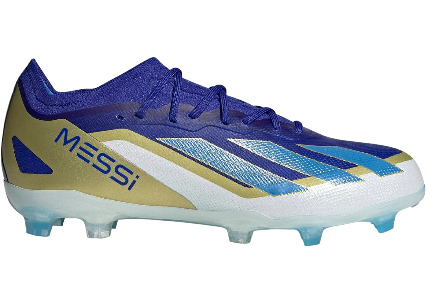 アディダス エリート 青色 ブルー バースト 白色 ホワイト ジュニア キッズ ADIDAS CRAZYFAST MESSI ELITE FG LUCID BLUE BURST CLOUD WHITE (GS) / LUCID BLUE BLUE BURST CLOUD ベビー マタニティ スニーカー