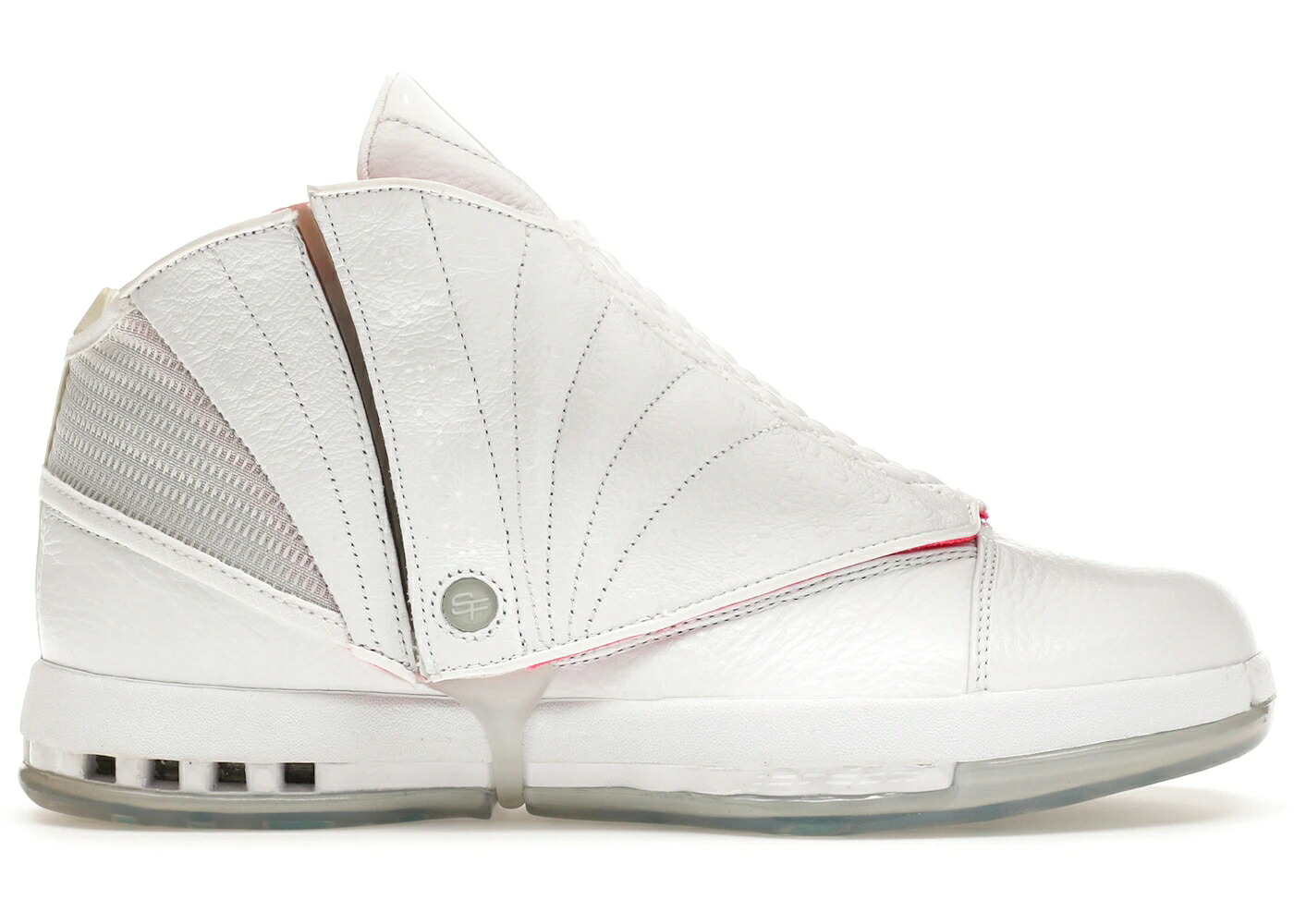 ナイキ ジョーダン 美術 白いこと 白いこと サクラ色 スニーカー メンズ JORDAN 16 RETRO SOLEFLY ART BASEL / WHITE RETRO PINK FLASH