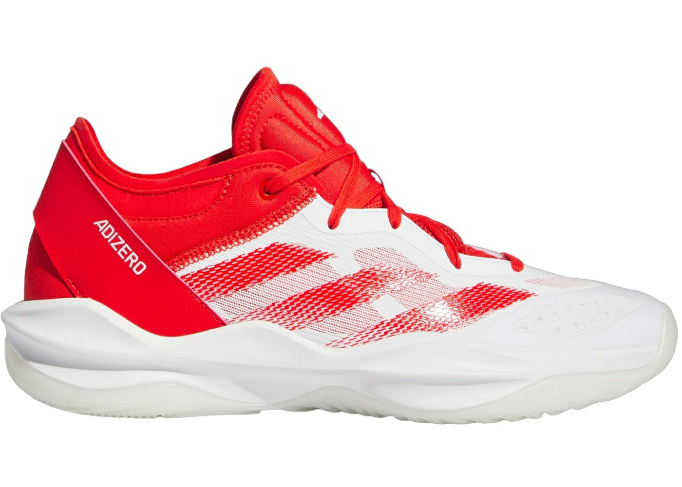 アディダス アディゼロ セレクト 白色 ホワイト 赤 レッド 2.0 スニーカー メンズ ADIDAS ADIZERO SELECT LOW CLOUD WHITE RED / CLOUD WHITE RED CLOUD WHITE