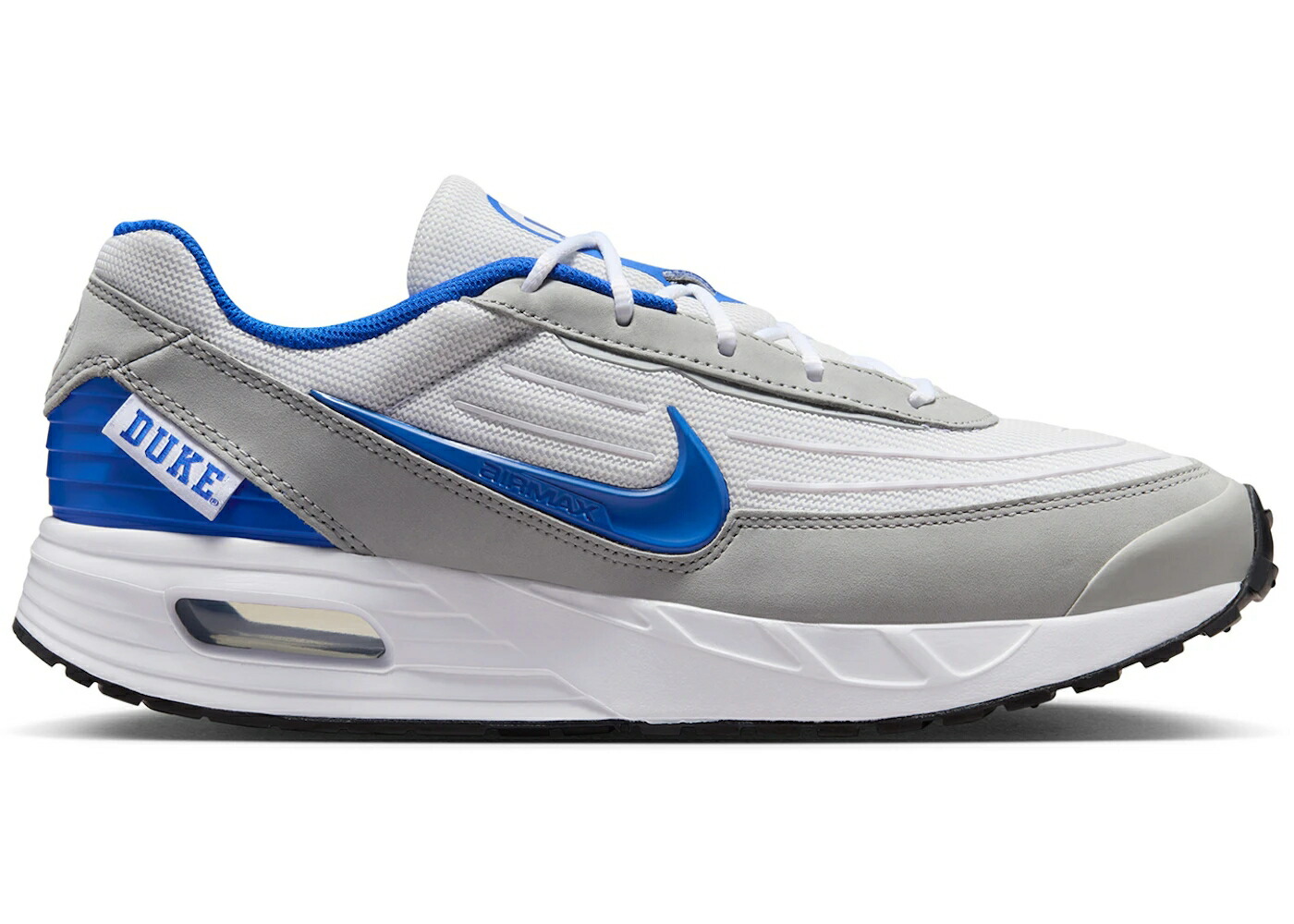 ナイキ マックス デューク 白色 ホワイト 灰色 グレー ゲーム エアマックス スニーカー メンズ NIKE AIR MAX VERSE DUKE / WHITE LIGHT SMOKE GREY GAME