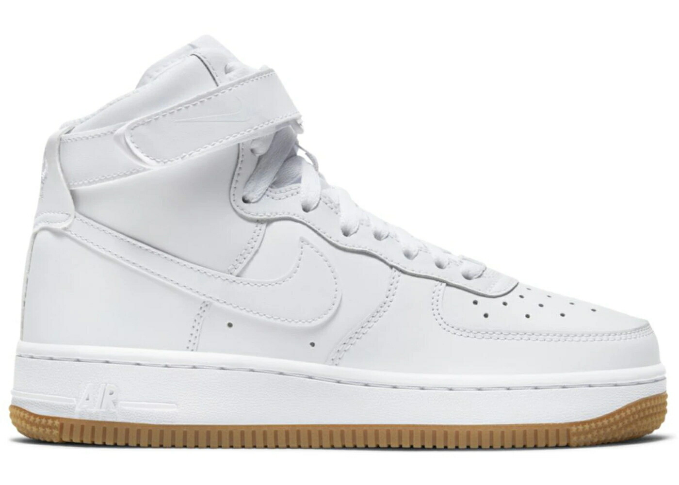 ナイキ ご機嫌 白いこと 白いこと 赤銅色 赤銅色 空軍 御坊っちゃん キッズ NIKE AIR FORCE 1 HIGH WHITE GUM (GS) / WHITE GUM LIGHT BROWN WHITE もの言う花 マタニティ スニーカー