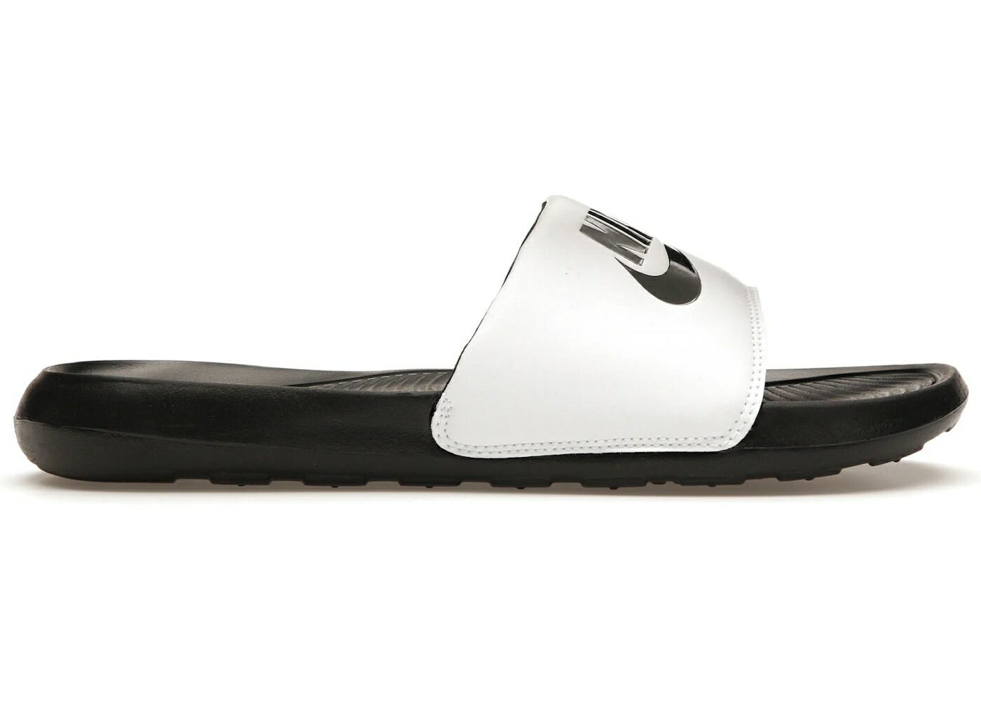 ナイキ サンダル 白色 ホワイト 黒色 ブラック スニーカー メンズ NIKE VICTORI ONE SLIDE WHITE BLACK / BLACK BLACK WHITE