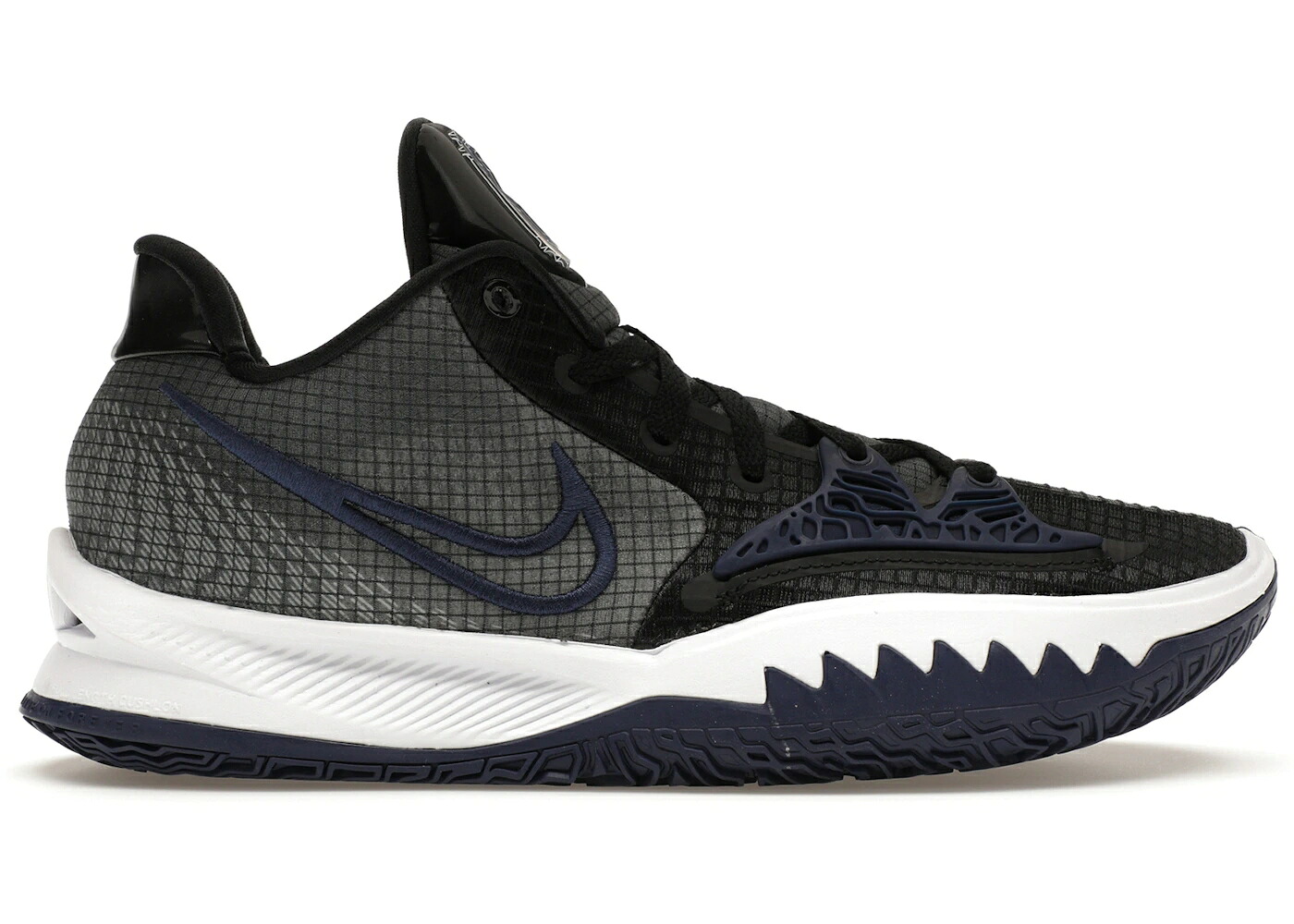 ナイキ カイリー 紺色 米国海軍 黒いこと 黒いこと 白いこと 白いこと スニーカー メンズ NIKE KYRIE 4 LOW 結核症 MIDNIGHT NAVY / BLACK MIDNIGHT NAVY WHITE