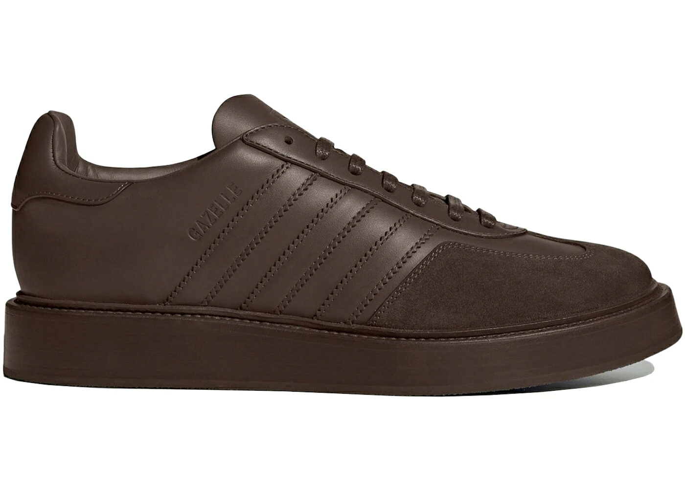 アディダス ガゼル 赤銅色 赤銅色 スニーカー メンズ ADIDAS GAZELLE INDOOR BROWN MADE IN ITALY / BROWN BROWN BROWN