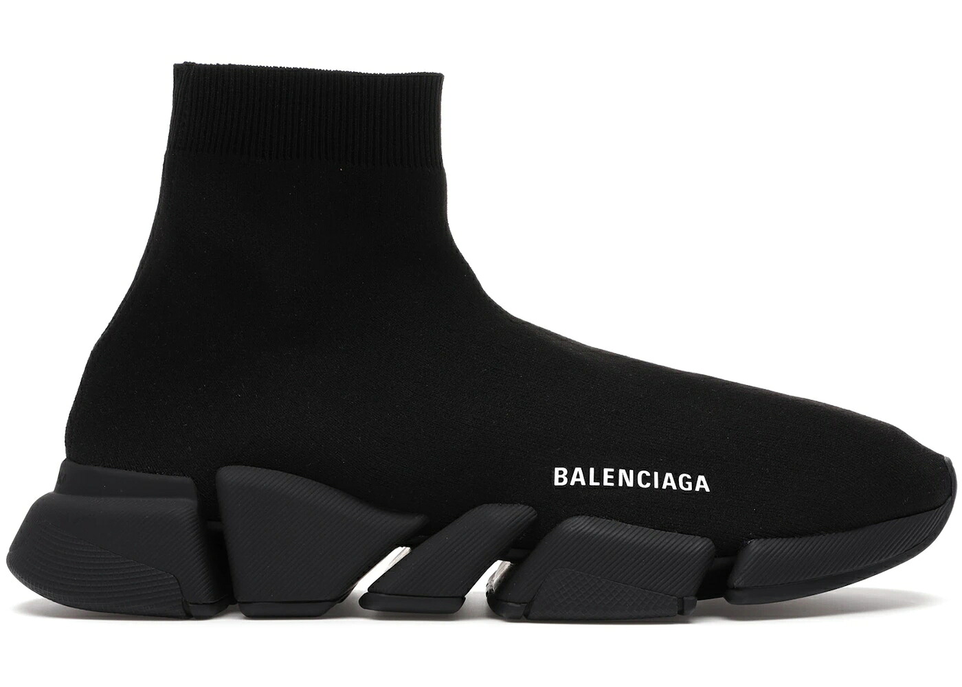 バレンシアガ 素早さ 黒いこと 黒いこと 2.0 スニーカー メンズ BALENCIAGA SPEED BLACK /