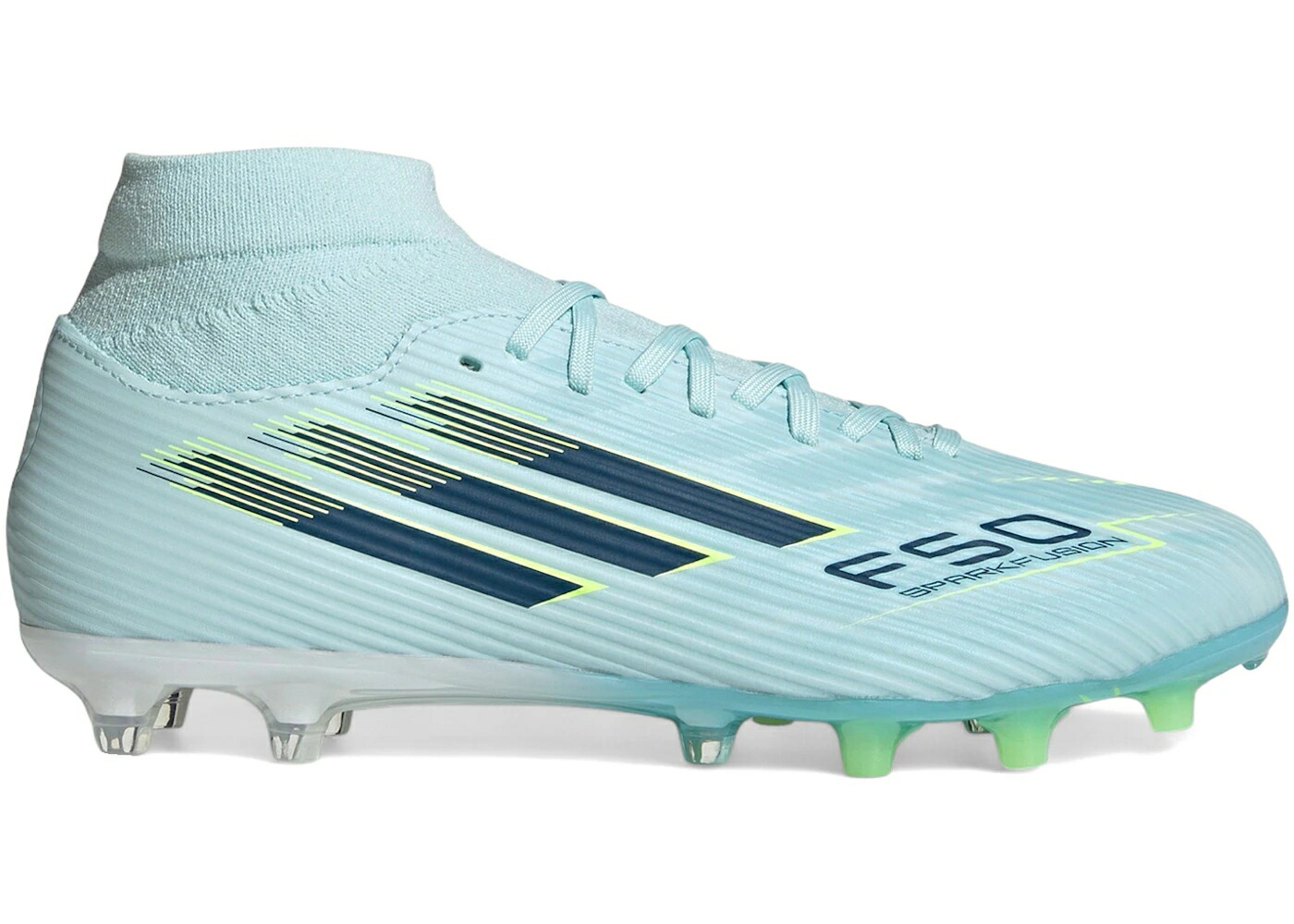 アディダス ミッド 青色 ブルー WOMEN'S スニーカー レディース ADIDAS F50 SPARKFUSION LEAGUE MID CUT FG/AG ICE COLD PRECISION PACK (WOMEN'S) / ALMOST BLUE DUSKY PETROL HI RES