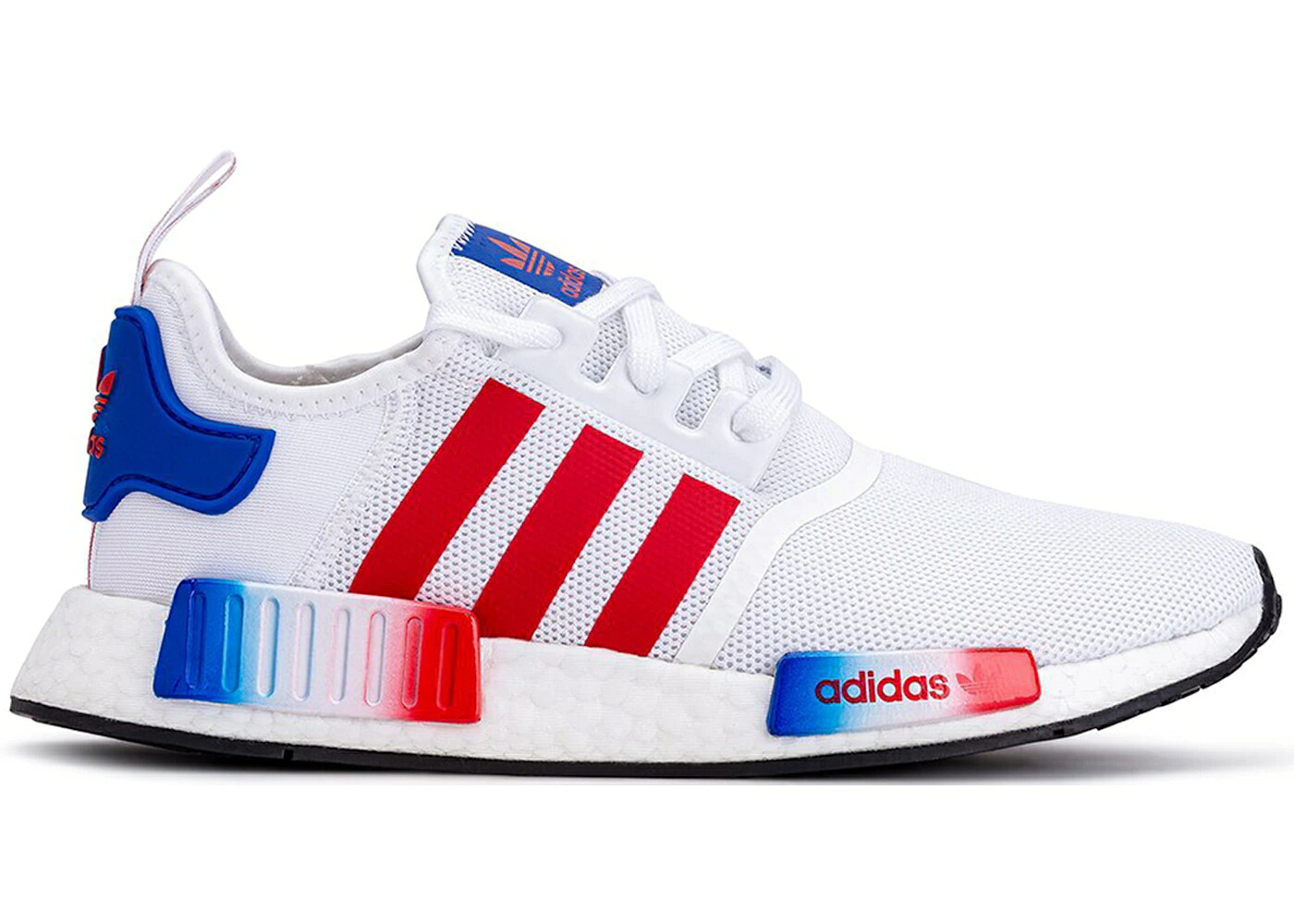アディダス 赤 赤いこと 白いこと 白いこと 紺色 米国海軍 スニーカー メンズ ADIDAS NMD R1 FIRECRACKER / RED WHITE NAVY