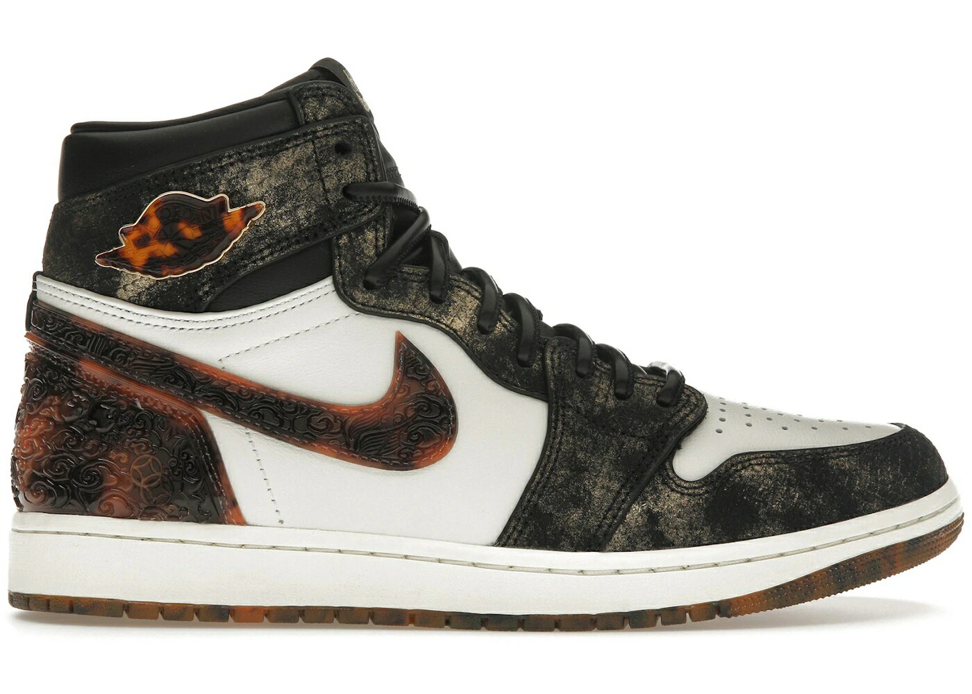 ナイキ ジョーダン ハイ 黒色 ブラック クリーム スニーカー メンズ JORDAN 1 RETRO HIGH OG XUANWU YEAR OF THE SNAKE / BLACK CREAM BLACK MULTI COLOR