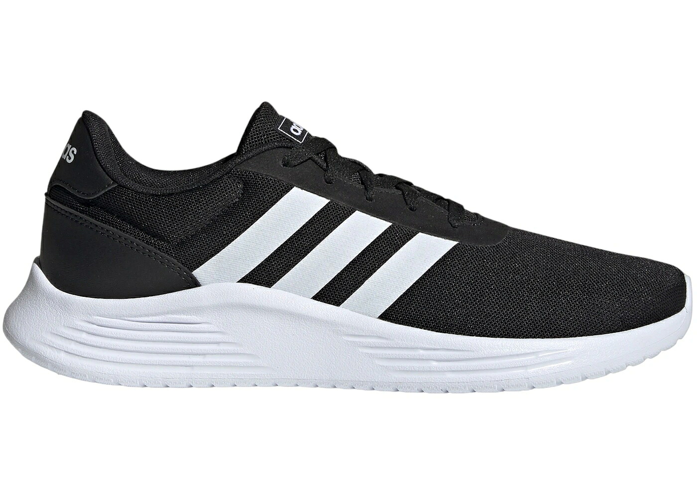 アディダス ともし火 中核グループ 黒いこと 黒いこと 白いこと 白いこと 2.0 スニーカー メンズ ADIDAS LITE RACER CORE BLACK CLOUD WHITE / CORE BLACK CLOUD WHITE CORE