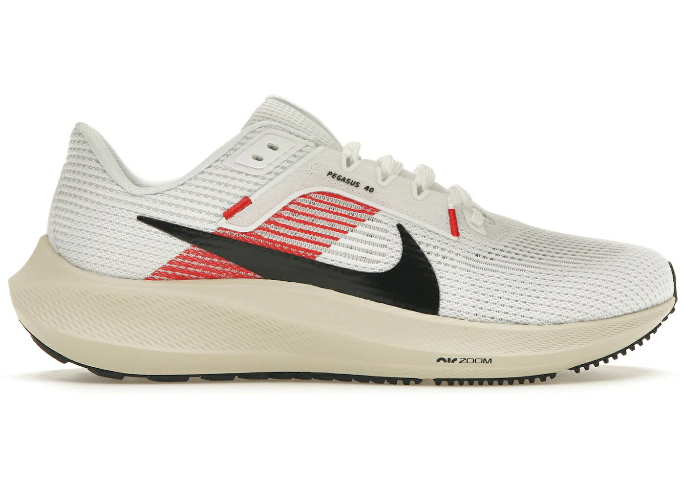 ナイキ 望遠レンズ ペガサス 白いこと 白いこと 赤 赤いこと 望遠レンズペガサス スニーカー メンズ NIKE AIR ZOOM PEGASUS 40 EK ELIUD KIPCHOGE / WHITE CHILE RED COCONUT MILK