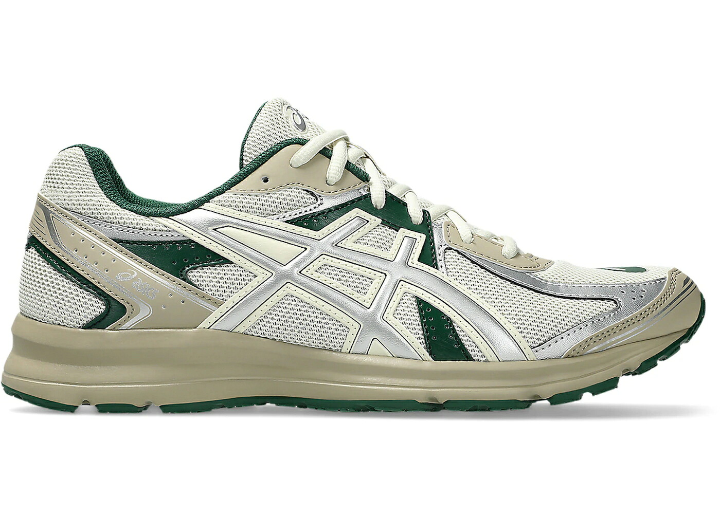 アシックス 純然たる しろがね色 しろがね色 スニーカー メンズ ASICS JOG 100S PALE OAK PURE SILVER / PALE OAK PURE SILVER