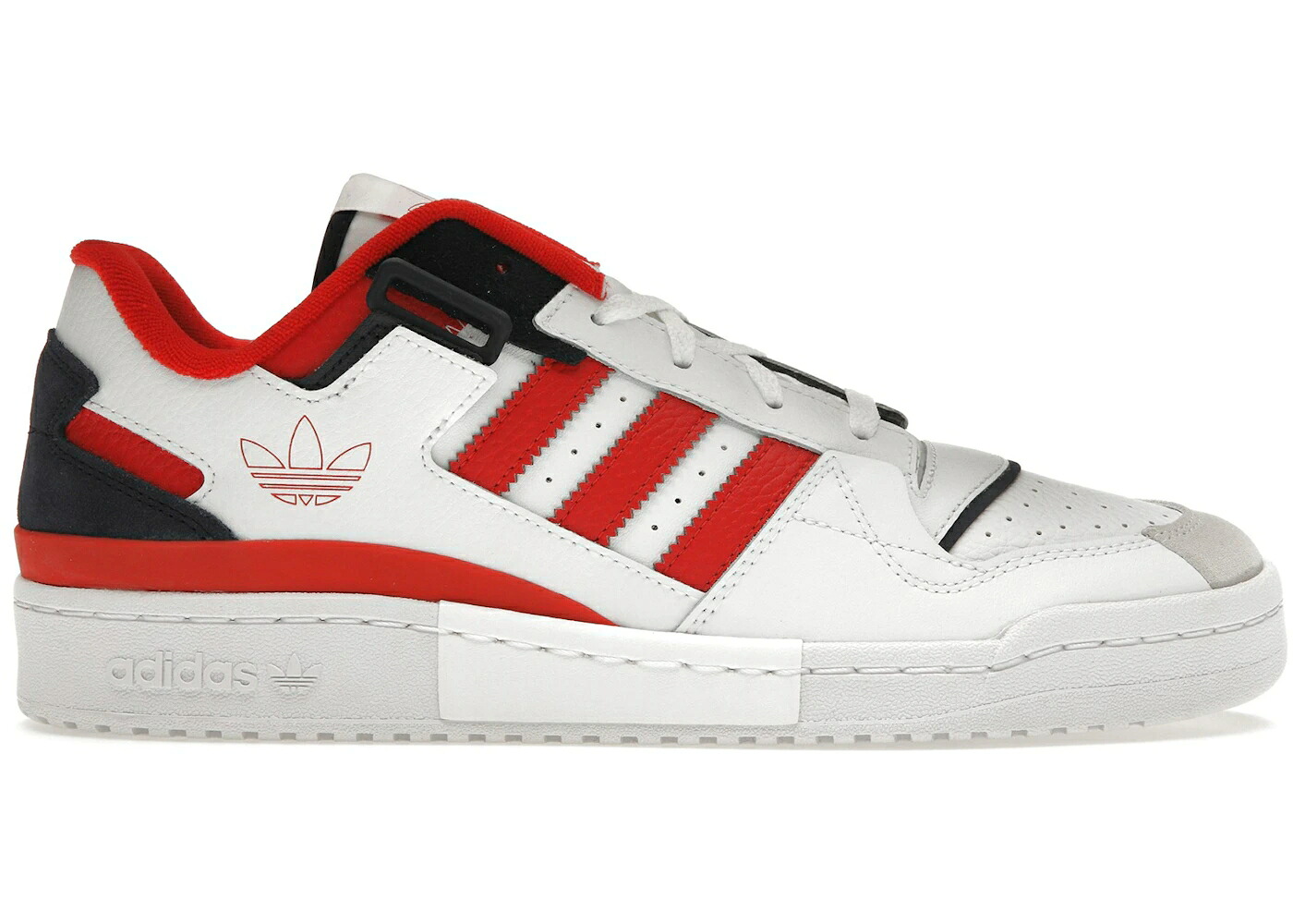 アディダス 討論会 白いこと 白いこと 赤 赤いこと 先祖伝承 スニーカー メンズ ADIDAS FORUM EXHIBIT LOW USA / FOOTWEAR WHITE RED LEGEND INK
