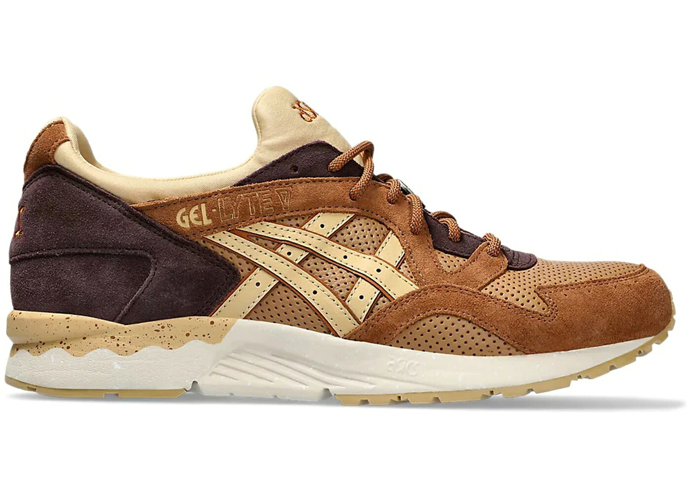 アシックス ゲルライト キャメル 茶色 ブラウン スニーカー メンズ ASICS GEL-LYTE V GODAI PACK CAMEL BROWN / CAMEL BROWN