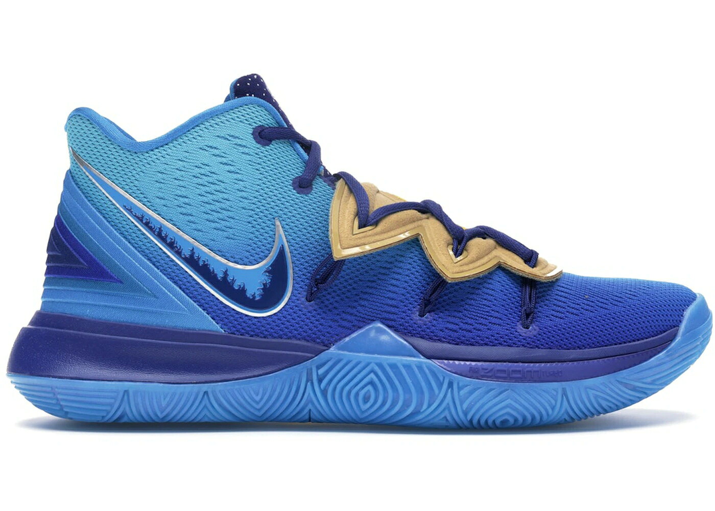 ナイキ カイリー 胴締め 青味 青み ベージュ スニーカー メンズ NIKE KYRIE 5 CONCEPTS ORIONS BELT (SPECIAL BOX) / BLUE BEIGE BLUE