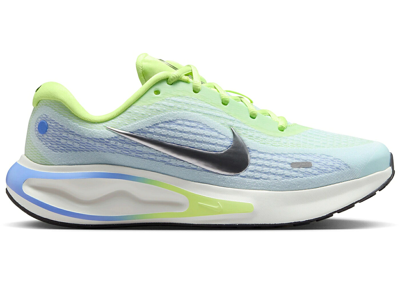 ナイキ 幽客 青み 青色 しろがね色 しろがね色 WOMEN\u0027S スニーカー レディース NIKE JOURNEY RUN LIGHT LEMON TWIST GLACIER BLUE ROYAL PULSE METALLIC SILVER (WOMEN\u0027S) / LIGHT LEMON TWIST GLACIER BLUE