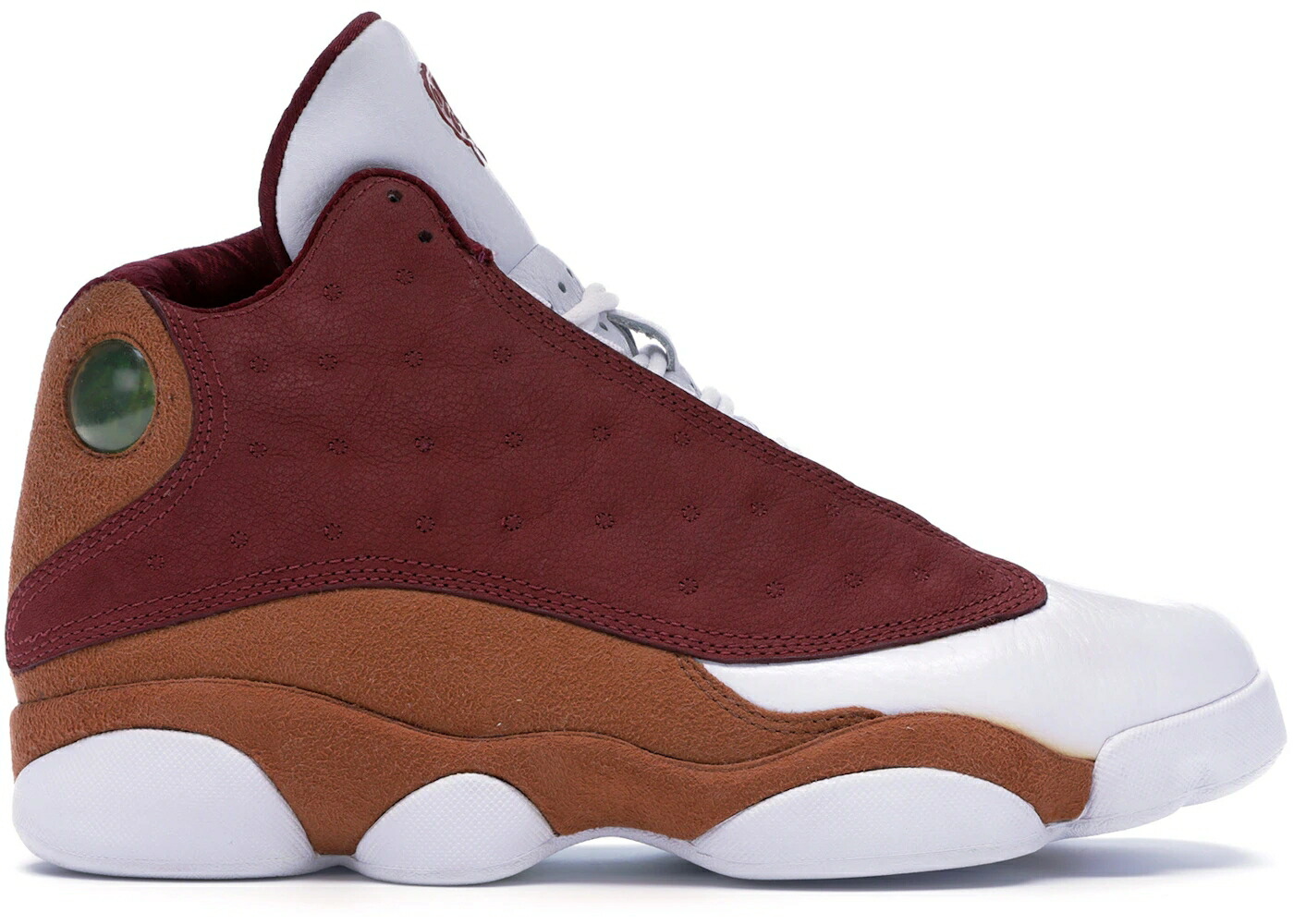 ナイキ ジョーダン サー青二才 白いこと 白いこと ブドウ酒色 バーガンディー スニーカー メンズ JORDAN 13 RETRO PREMIO BIN 23 / WHITE BURGUNDY DESERT CLAY