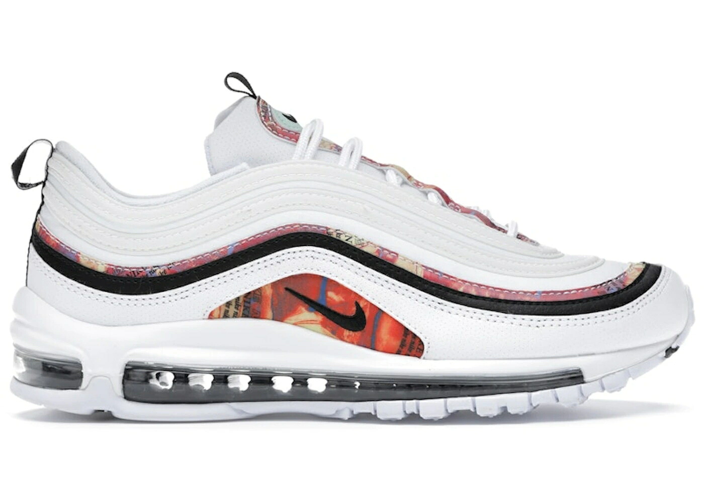ナイキ マックス ビンテージ ヴィンテージ 白いこと 白いこと 大気圏マックス スニーカー メンズ NIKE AIR MAX 97 VINTAGE MOSAIC / WHITE MULTI COLOR PISTACHIO