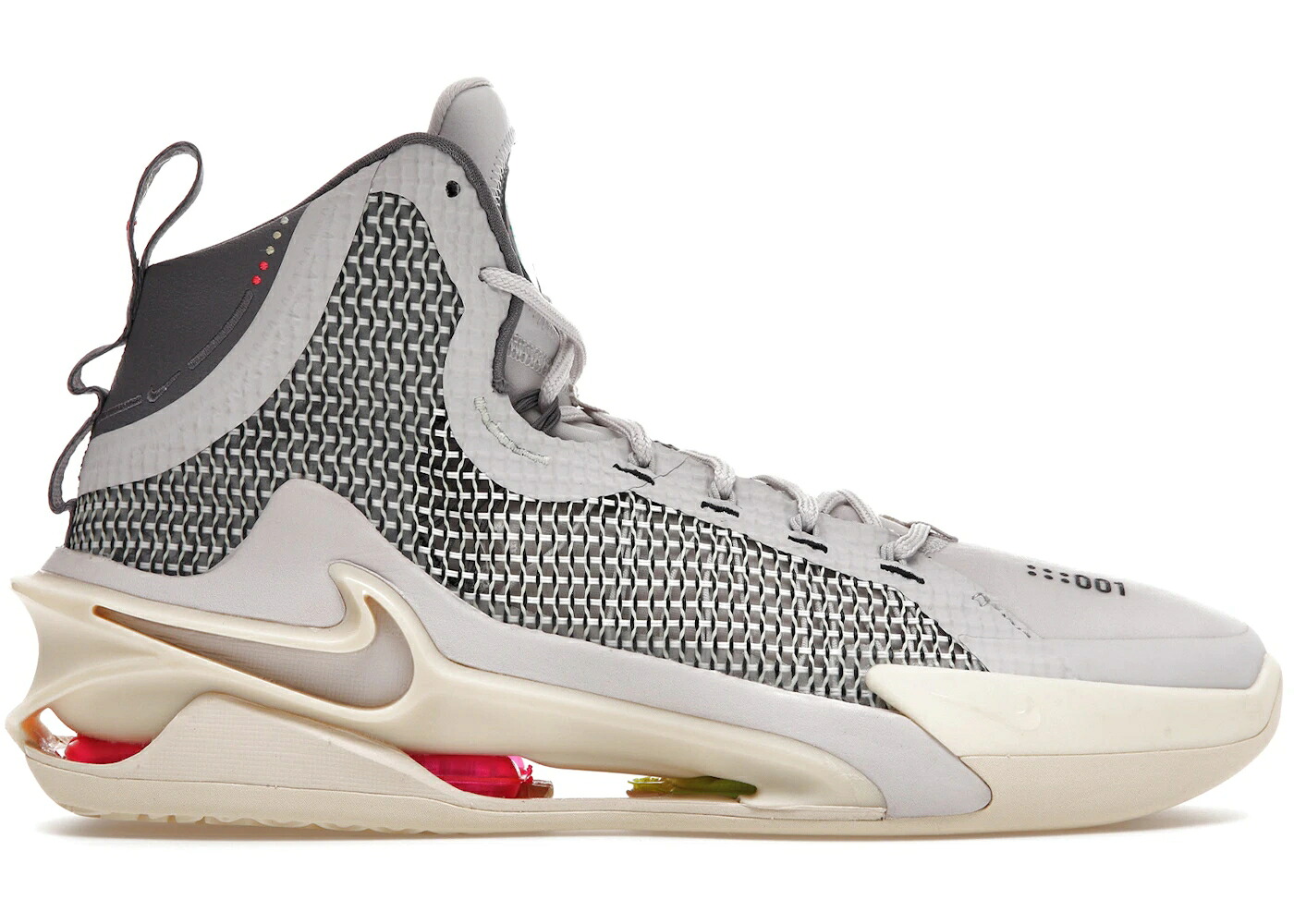 ナイキ 望遠レンズ 薄墨色 薄墨色 赤 赤いこと スニーカー メンズ NIKE AIR ZOOM GT JUMP GREY SAIL / GREY SAIL RED