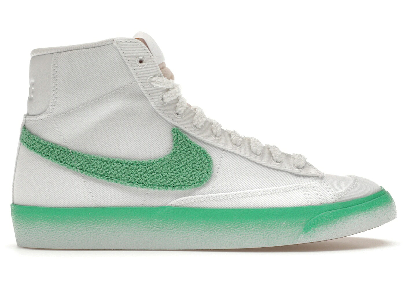 ナイキ ブレイザー ミッド 緑 緑であること 白いこと 白いこと WOMEN\u0027S スニーカー レディース NIKE BLAZER MID 77 GREEN FADE (WOMEN\u0027S) / WHITE BARELY GREEN GUM LIGHT