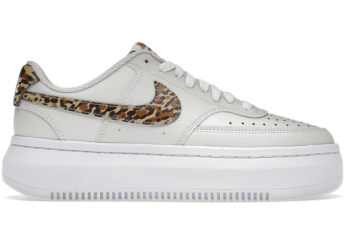 ナイキ コート ヒョウ柄 レオパード 白色 ホワイト WOMEN'S スニーカー レディース NIKE COURT VISION ALTA LOW PHANTOM LEOPARD (WOMEN'S) / PHANTOM WHITE SUMMIT WHITE