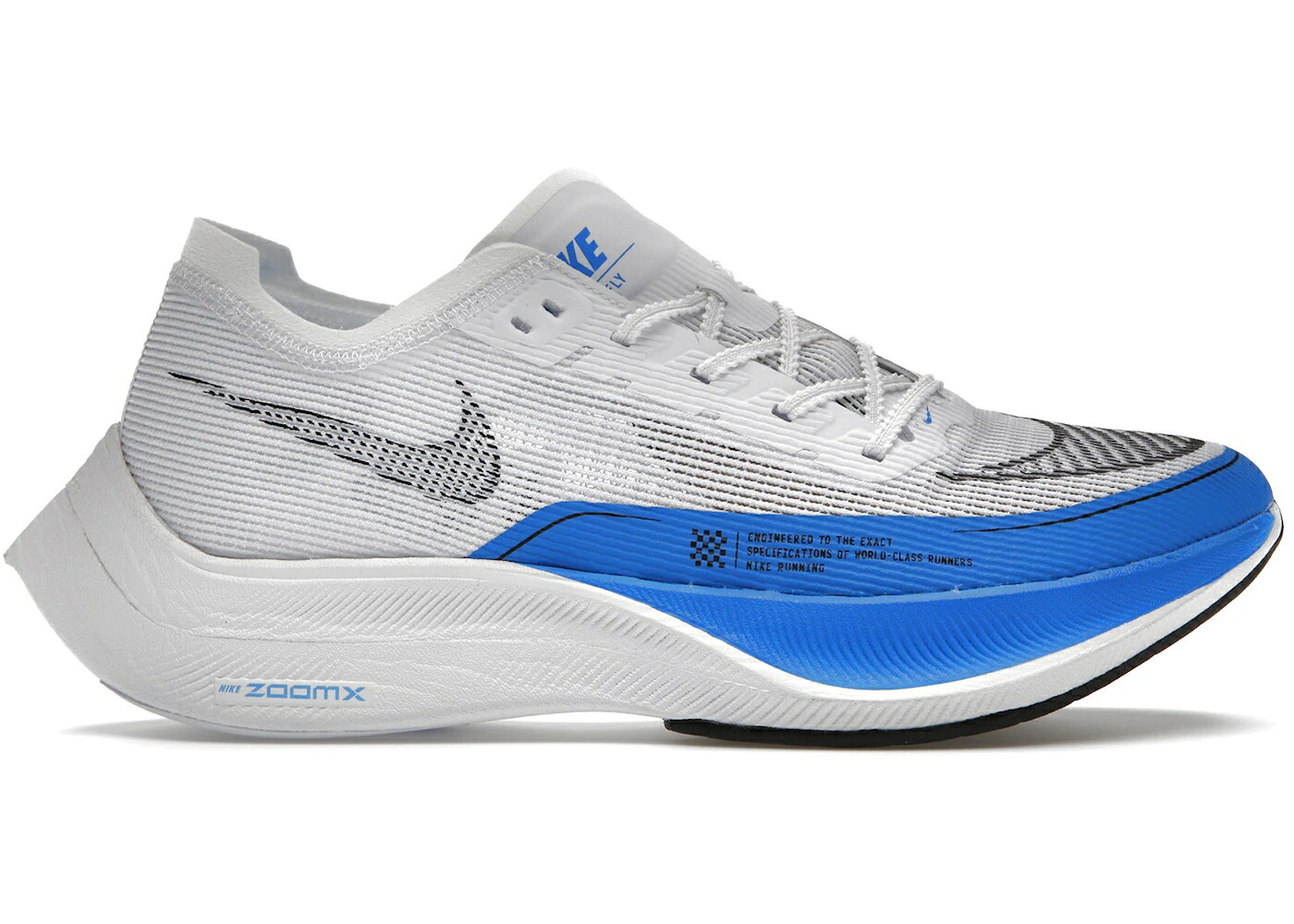 ナイキ 白いこと 白いこと 青碧 青碧 黒いこと 黒いこと NEXT% スニーカー メンズ NIKE ZOOMX VAPORFLY 2 WHITE PHOTO BLUE / WHITE PHOTO BLUE BLACK