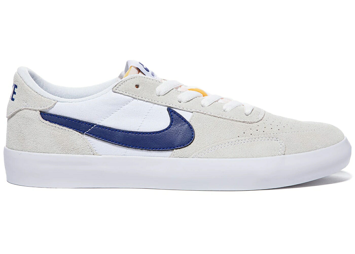 ナイキ エスビー 白いこと 白いこと ディープ 青味 青み スニーカー メンズ NIKE SB HERITAGE VULC WHITE DEEP ROYAL BLUE / WHITE WHITE WHITE DEEP ROYAL