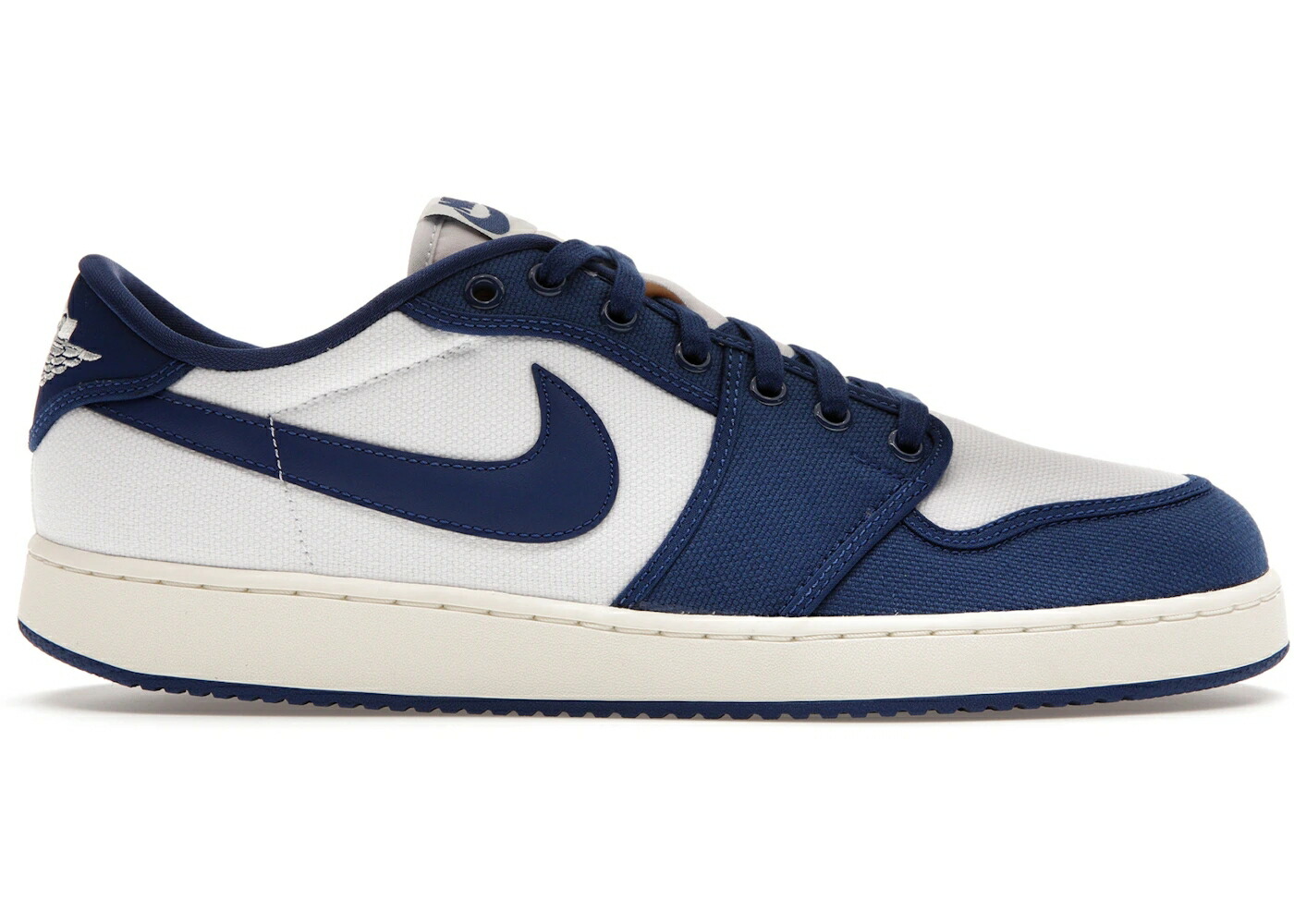 ナイキ ジョーダン ケンタッキー 白色 ホワイト 青色 ブルー スニーカー メンズ JORDAN 1 RETRO AJKO LOW KENTUCKY / WHITE DARK ROYAL BLUE SAIL