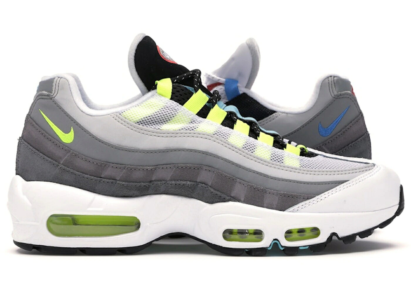 ナイキ マックス 黒いこと 黒いこと 白いこと 白いこと エア湖マックス スニーカー メンズ NIKE AIR MAX 95 GREEDY (2020) / BLACK MULTI COLOR WHITE
