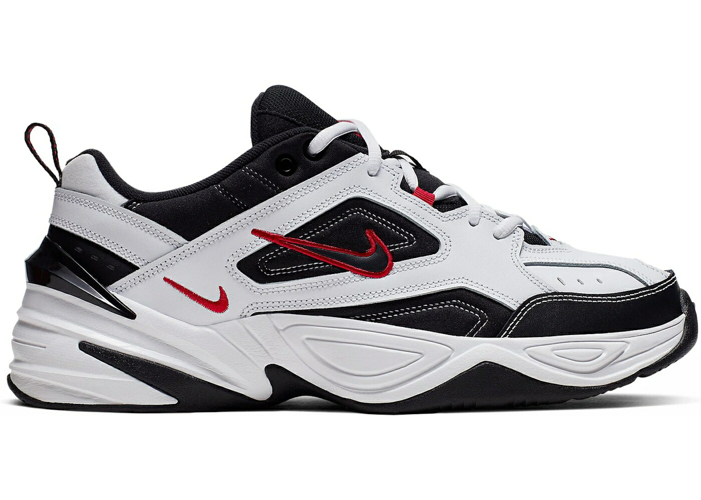 ナイキ 白色 ホワイト 黒色 ブラック 赤 レッド スニーカー メンズ NIKE M2K TEKNO WHITE BLACK RED / WHITE BLACK UNIVERSITY RED 33,345円