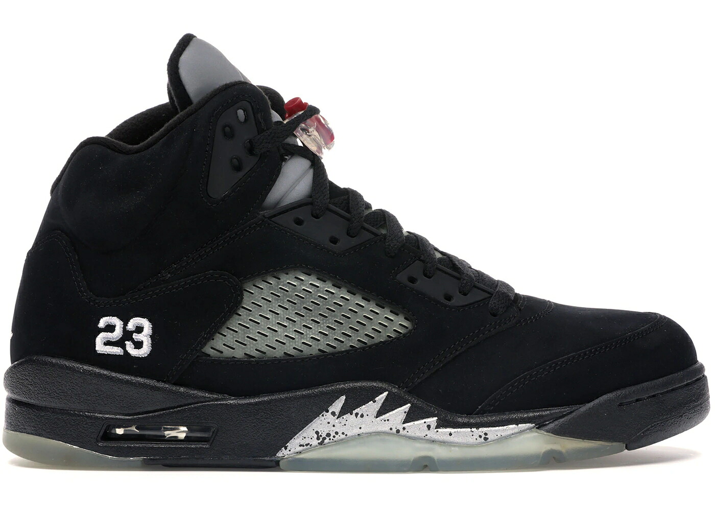 ナイキ ジョーダン 黒いこと 黒いこと 赤 赤いこと スニーカー メンズ JORDAN 5 RETRO BLACK METALLIC (2011) / BLACK VARSITY RED METALLIC