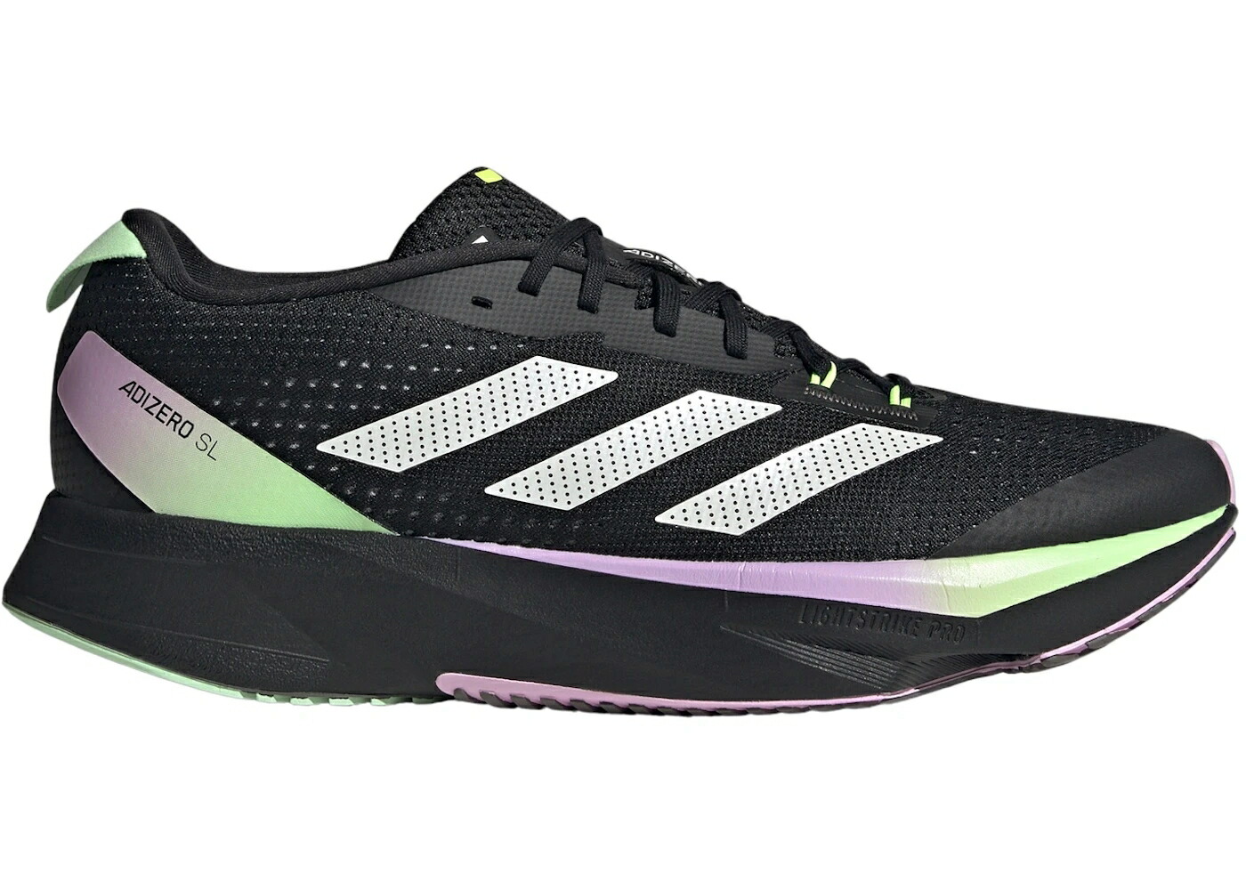 アディダス アディゼロ 中核グループ 黒いこと 黒いこと 絶無 緑 緑であること スニーカー メンズ ADIDAS ADIZERO SL CORE BLACK ZERO METALIC GREEN SPARK / CORE BLACK ZERO METALIC GREEN
