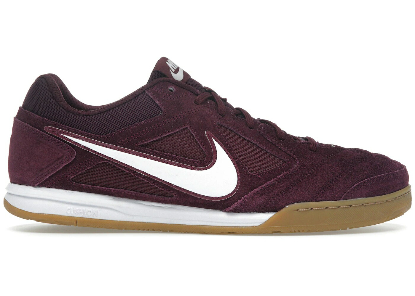ナイキ ガトー 白色 ホワイト 茶色 ブラウン スニーカー メンズ NIKE GATO BORDEAUX / BORDEAUX WHITE GUM LIGHT BROWN