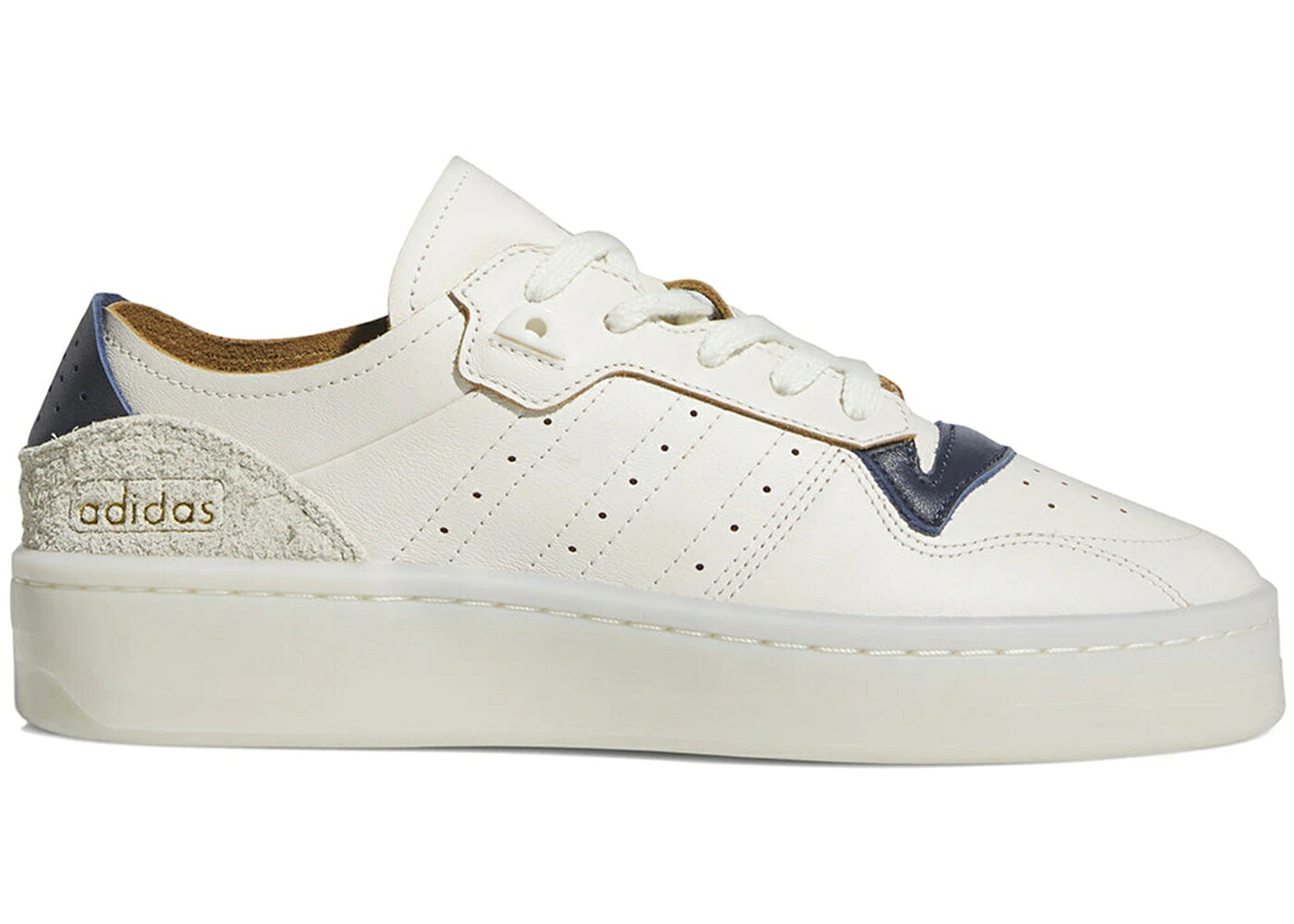 アディダス 炎節 白いこと 白いこと ナイト爵 藍色 インディゴ 象牙色 スニーカー メンズ ADIDAS RIVALRY SUMMER LOW CLOUD WHITE NIGHT INDIGO / CLOUD WHITE NIGHT INDIGO IVORY