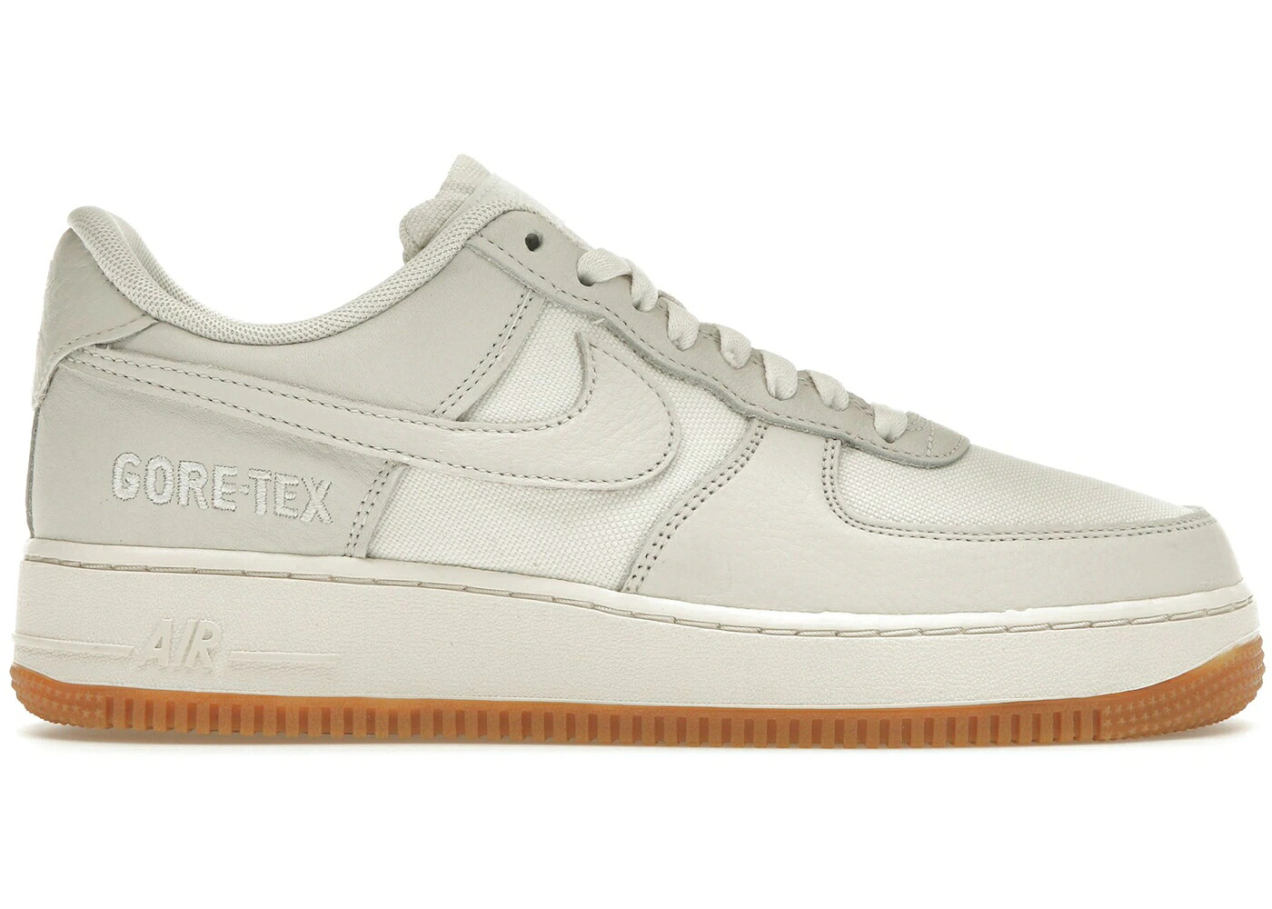 ナイキ ゴアテックス 白色 ホワイト 茶色 ブラウン エアフォース スニーカー メンズ NIKE AIR FORCE 1 LOW GORE-TEX PHANTOM / PHANTOM WHITE GUM MEDIUM BROWN
