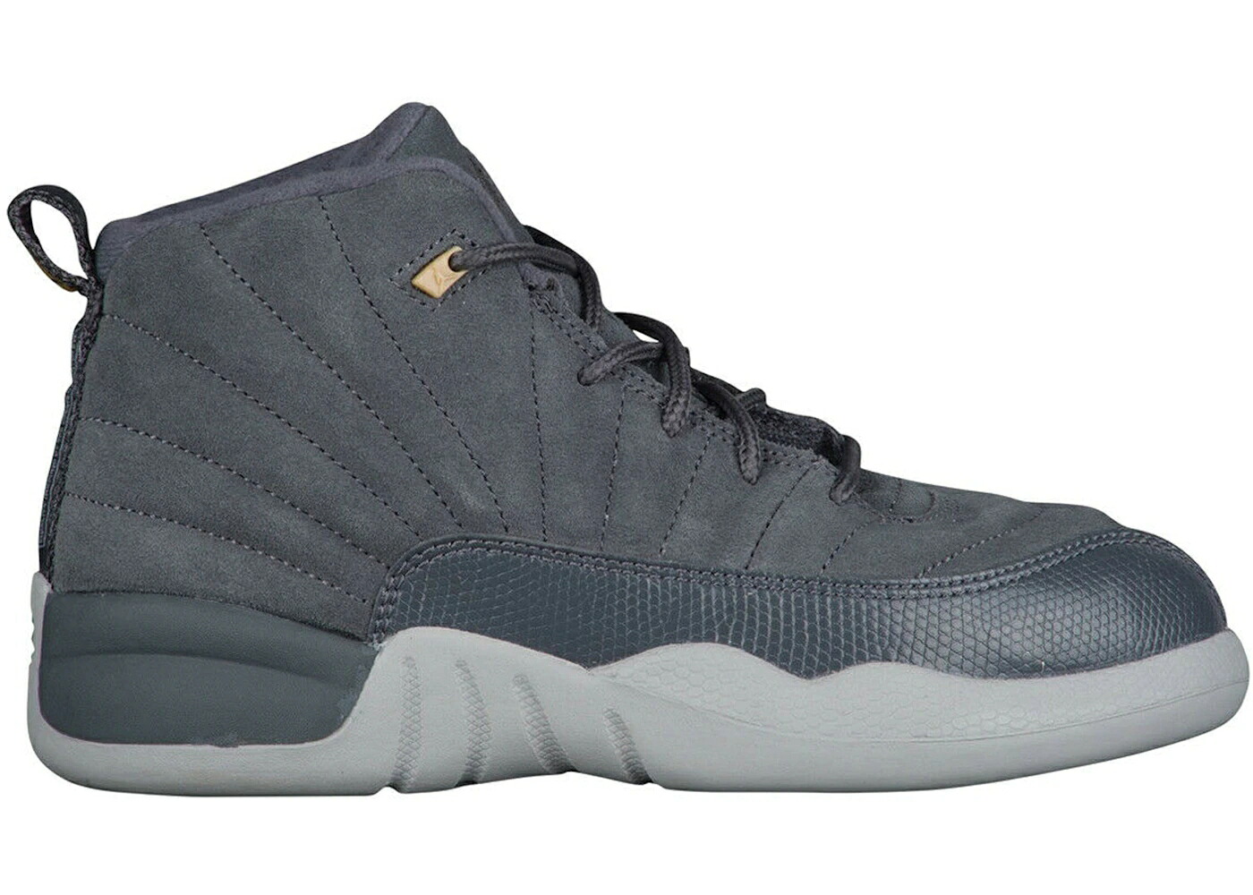 ナイキ ジョーダン 薄墨色 薄墨色 お坊っちゃん キッズ JORDAN 12 RETRO DARK GREY (なおなお書き) / DARK GREY DARK GREY WOLF GREY もの言う花 マタニティ スニーカー
