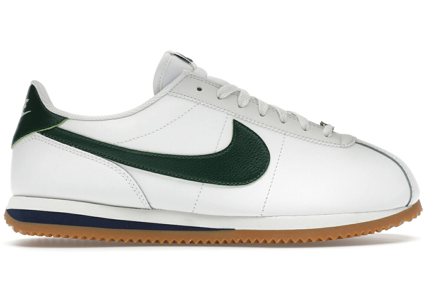 ナイキ コルテッツ なめし革 白いこと 白いこと 紺色 米国海軍 スニーカー メンズ NIKE CORTEZ LEATHER SUMMIT WHITE FIR MIDNIGHT NAVY / SUMMIT WHITE MIDNIGHT NAVY