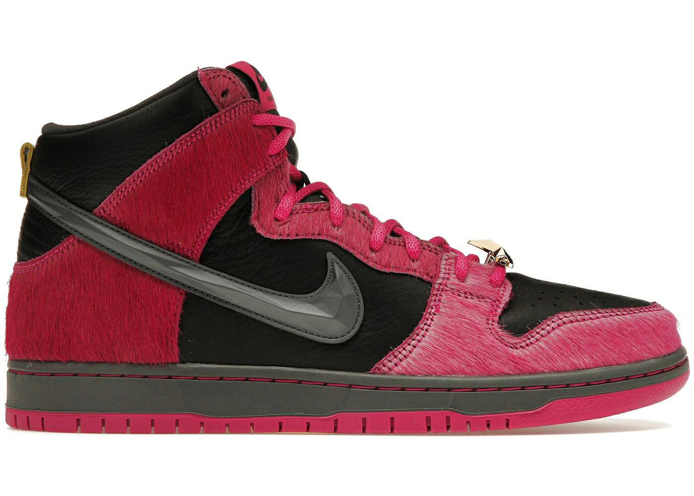 ナイキ エスビー ダンク ご機嫌 幽客 サクラ色 黒いこと 黒いこと ダンクハイ スニーカー メンズ NIKE SB DUNK HIGH RUN THE JEWELS / ACTIVE PINK BLACK