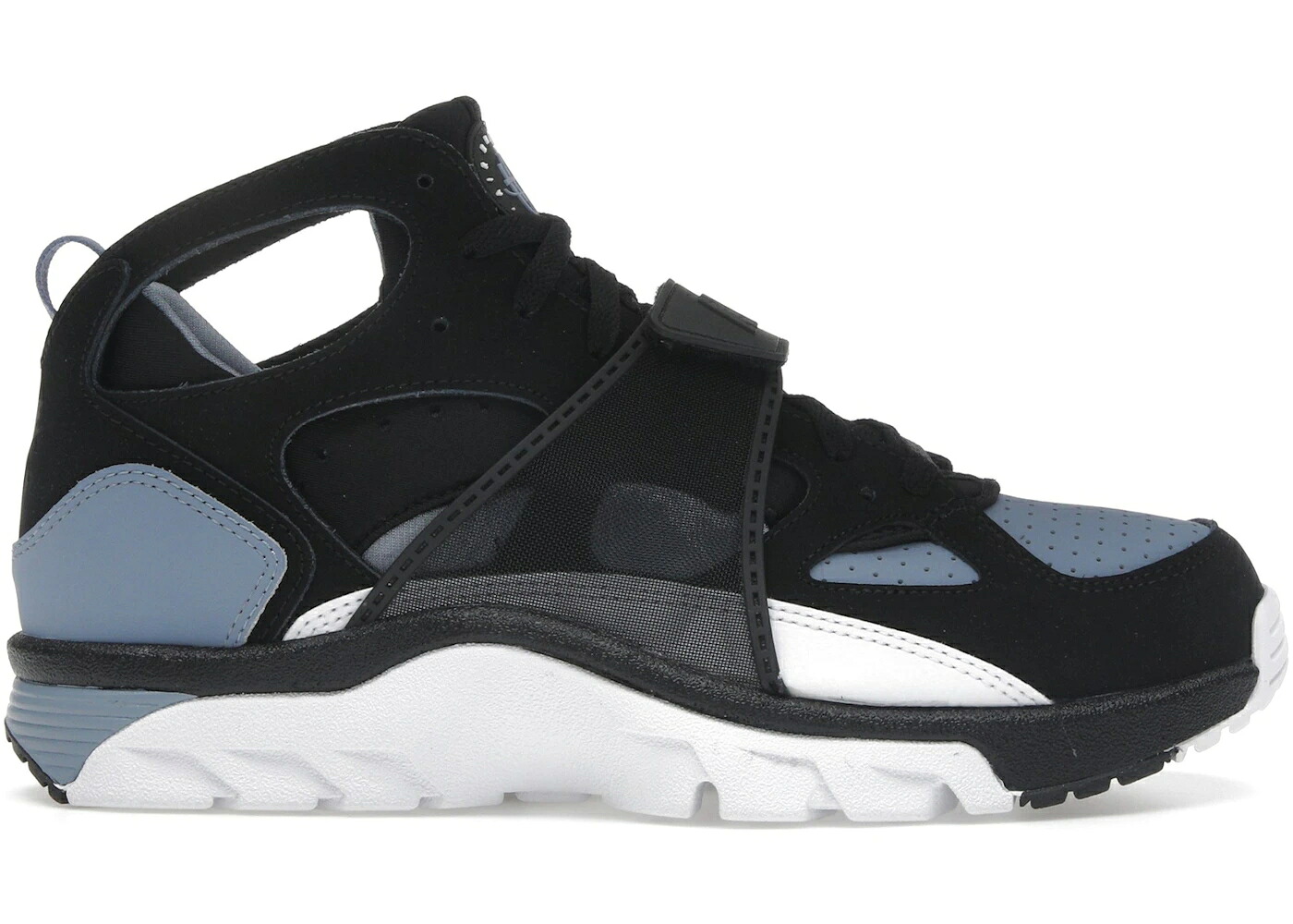 ナイキ トレーナー ハラチ クール 青色 ブルー 黒色 ブラック 白色 ホワイト エアトレーナー スニーカー メンズ NIKE AIR TRAINER HUARACHE COOL BLUE BLACK / BLACK COOL BLUE WHITE