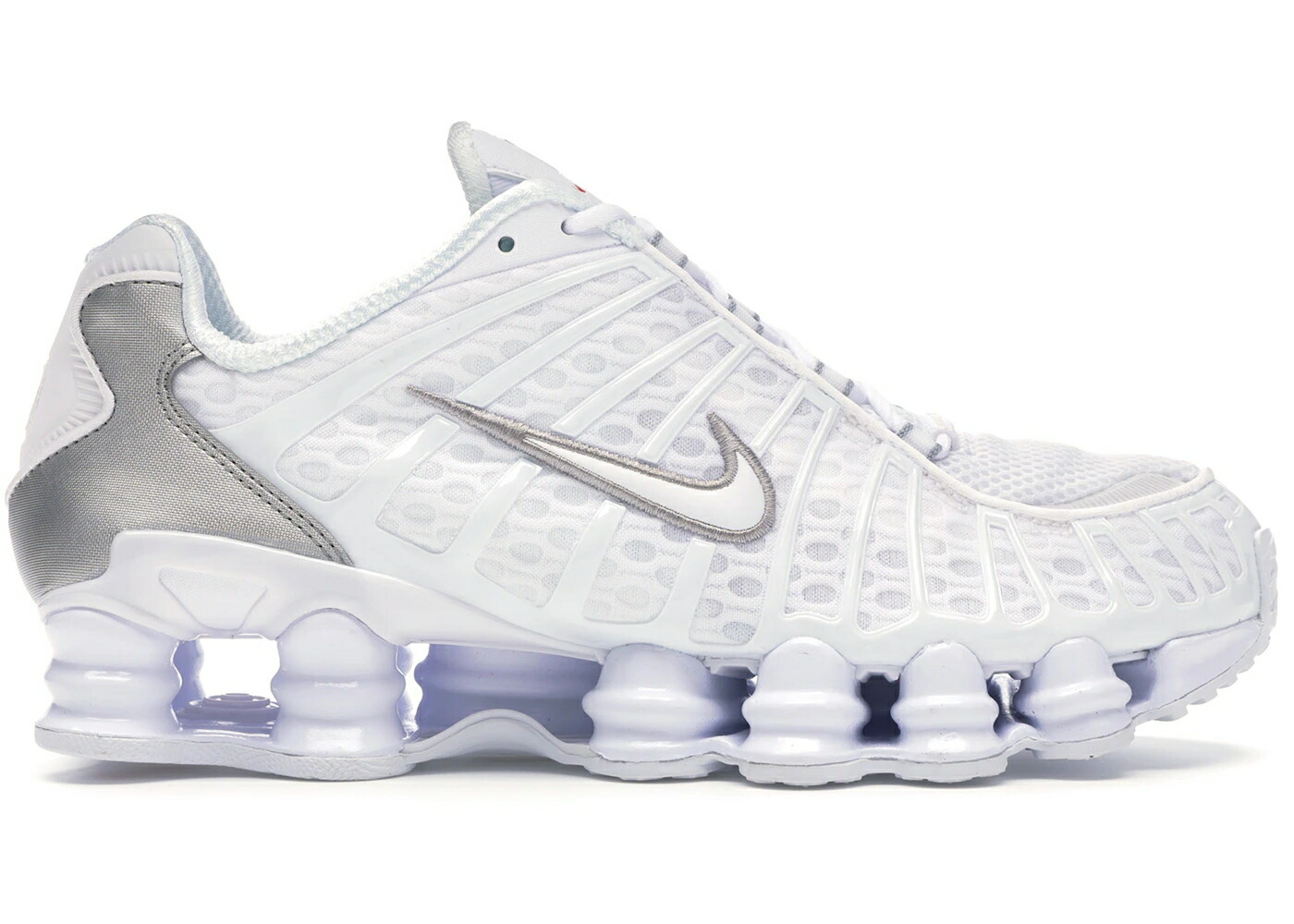 楽天市場】【 NIKE SHOX TL 'METALLIC SILVER' / WHITE WHITE METALLIC