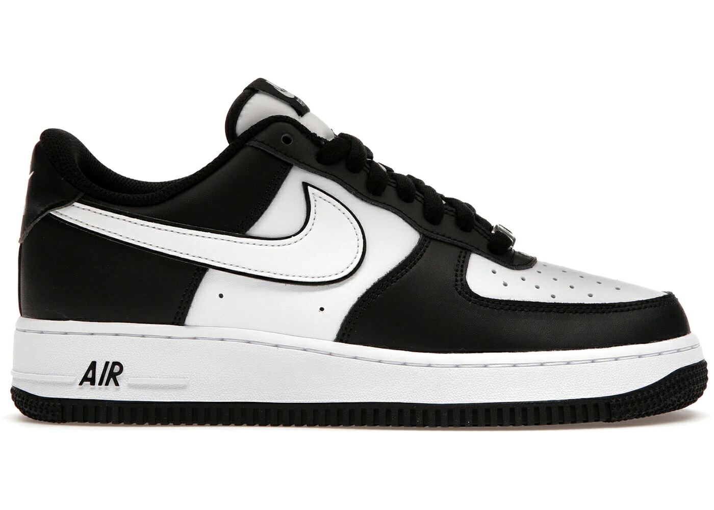 ナイキ 白色 ホワイト スウッシュ スウォッシュ 黒色 ブラック エアフォース '07 スニーカー メンズ NIKE AIR FORCE 1 LOW WHITE SWOOSH PANDA / BLACK WHITE BLACK|スニケス