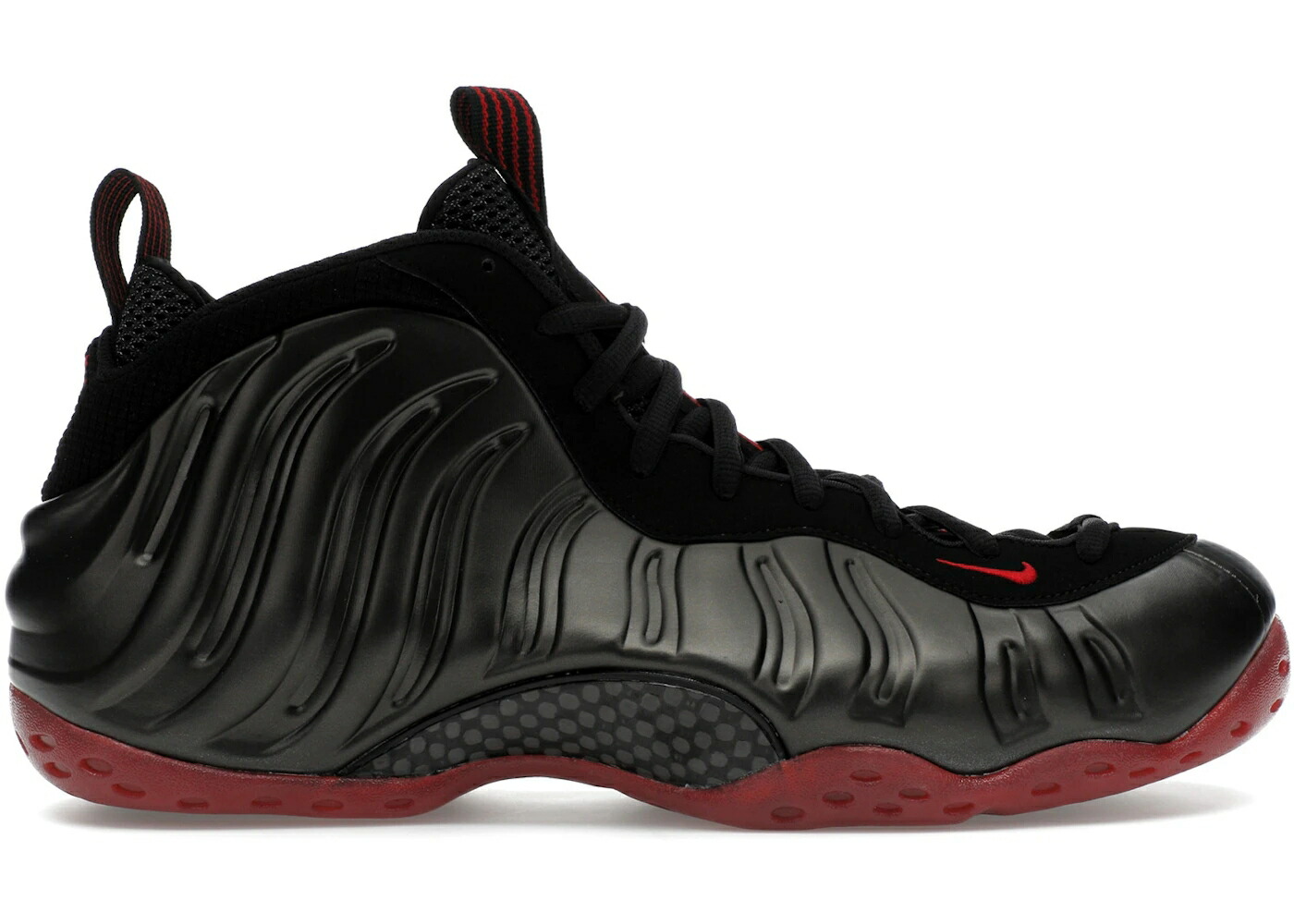 ナイキ フォームポジット 黒いこと 黒いこと 赤 赤いこと エアフォームポジットワン スニーカー メンズ NIKE AIR FOAMPOSITE ONE COUGH DROP (2025) / BLACK VARSITY RED
