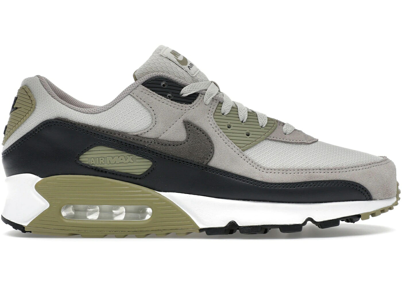 ナイキ マックス オリーブ 単科大学 エア湖マックス スニーカー メンズ NIKE AIR MAX 90 LIGHT BONE NEUTRAL OLIVE / LIGHT BONE NEUTRAL OLIVE COLLEGE