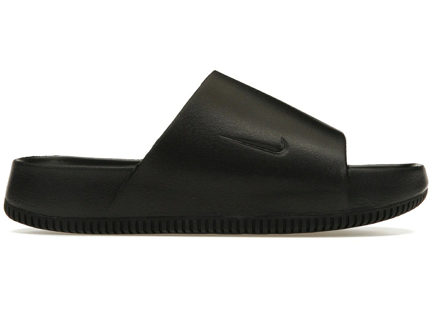 ナイキ サンダル 黒色 ブラック スニーカー メンズ NIKE CALM SLIDE BLACK / BLACK BLACK