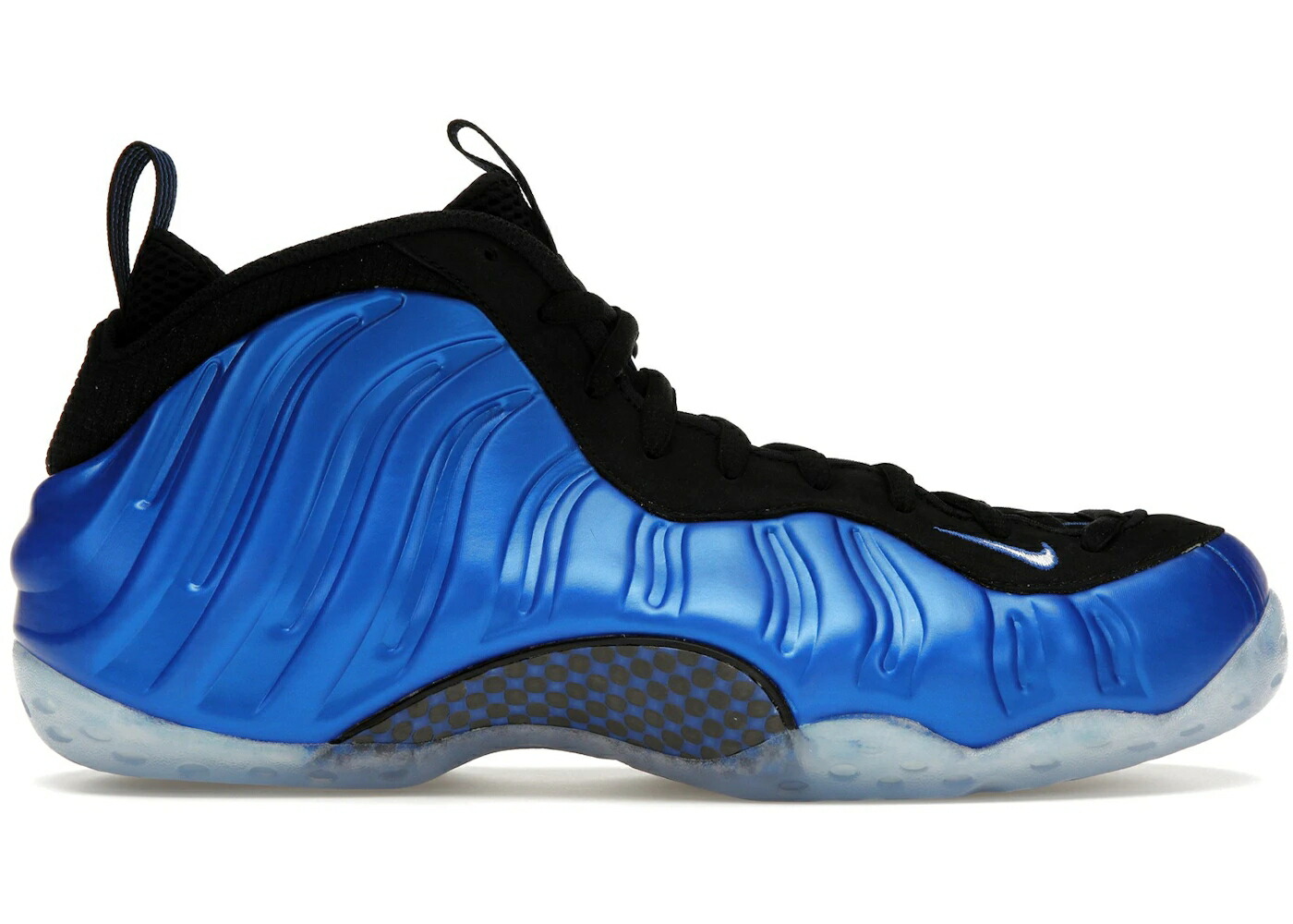 ナイキ フォームポジット 青色 ブルー 白色 ホワイト 黒色 ブラック エアフォームポジットワン スニーカー メンズ NIKE AIR FOAMPOSITE ONE INTERNATIONAL BLUE / DARK NEON ROYAL WHITE BLACK