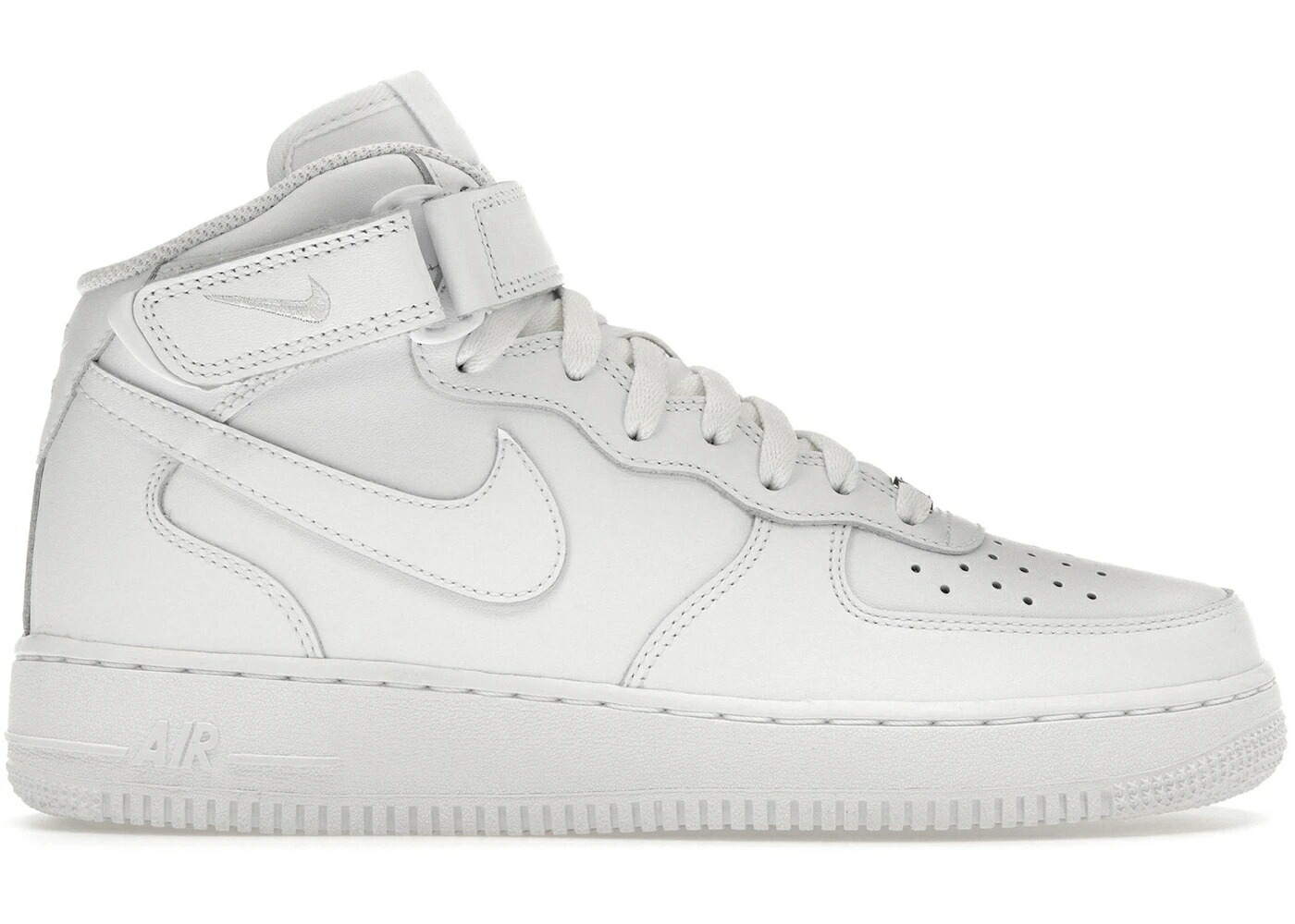 ナイキ ミッド 白いこと 白いこと 空軍 \u002707 スニーカー メンズ NIKE AIR FORCE 1 MID WHITE / WHITE WHITE